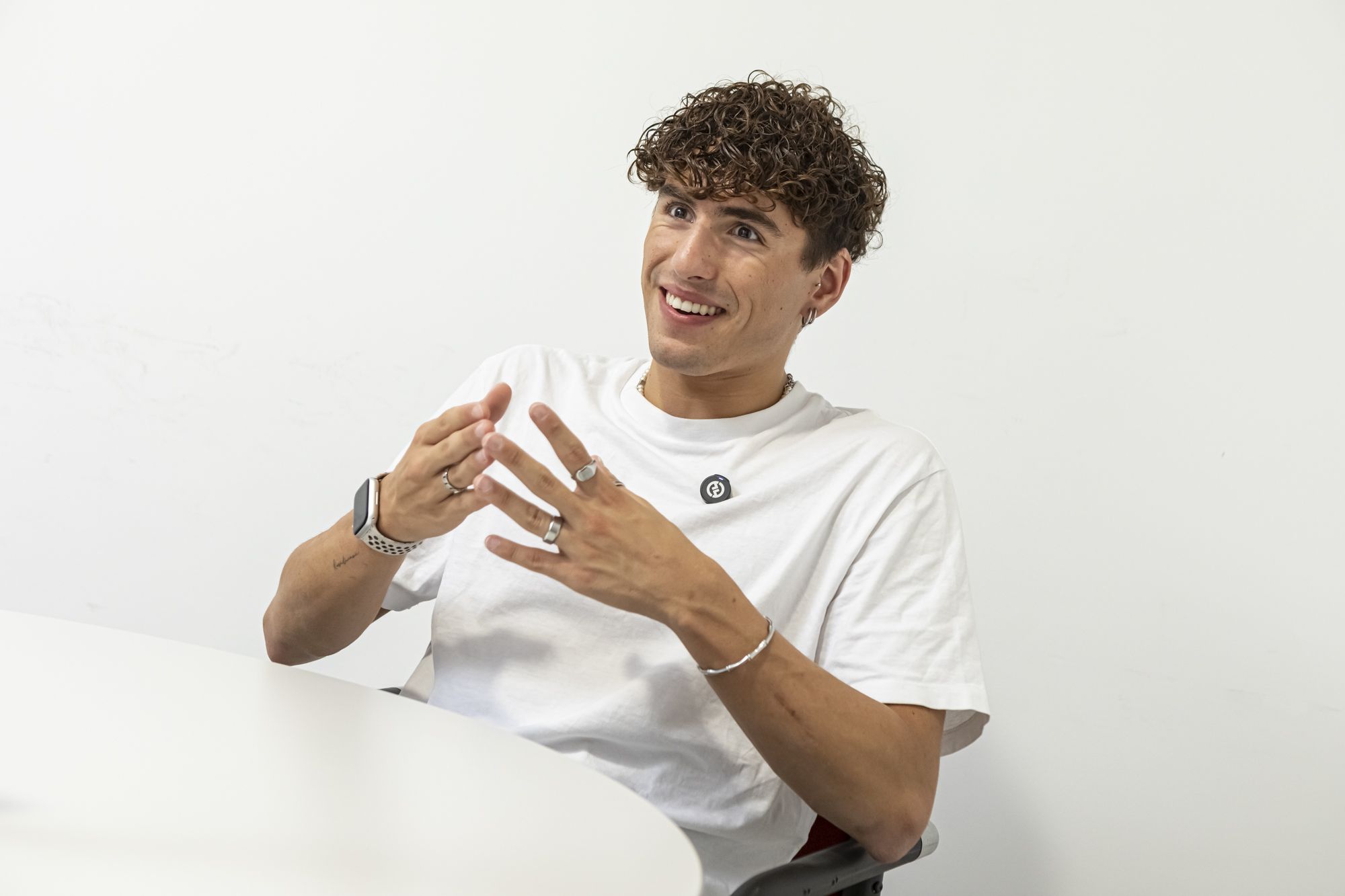 Dennis González, tot un referent en la natació artística. FOTO: Marc Llibre