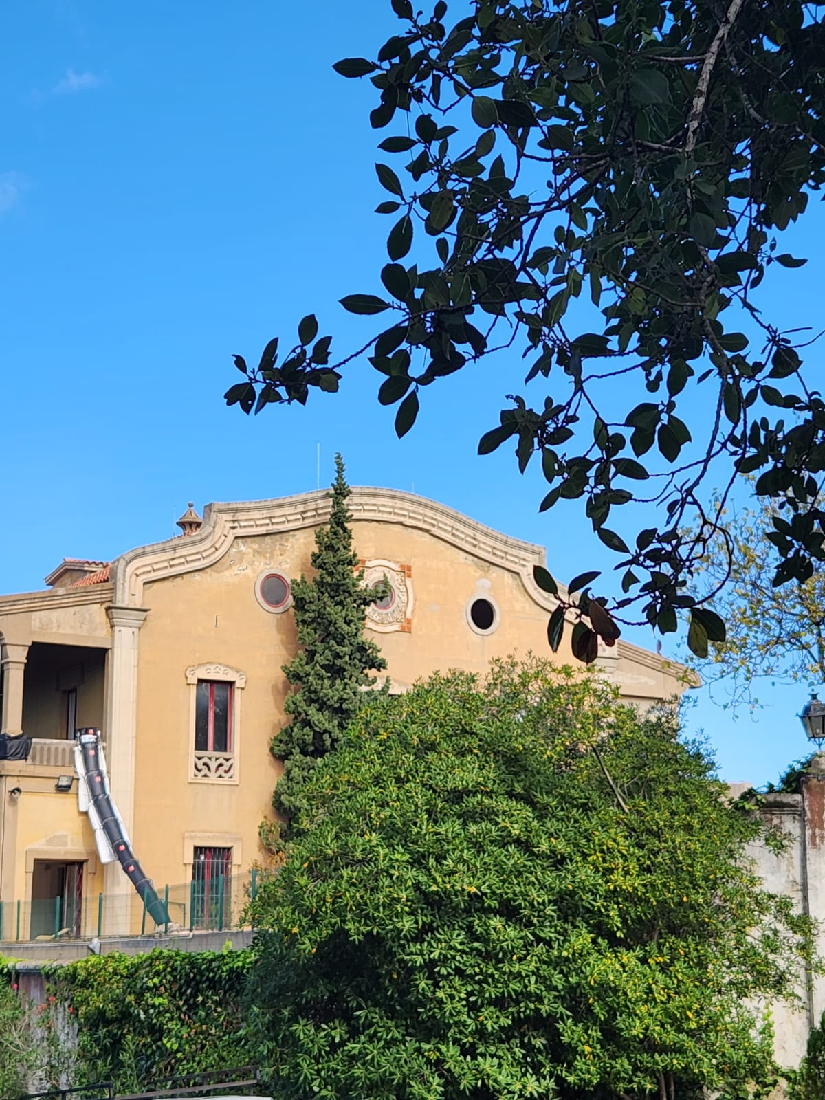 Façana exterior de Bones Hores, a Collserola. FOTO: Joan Moya Piñol