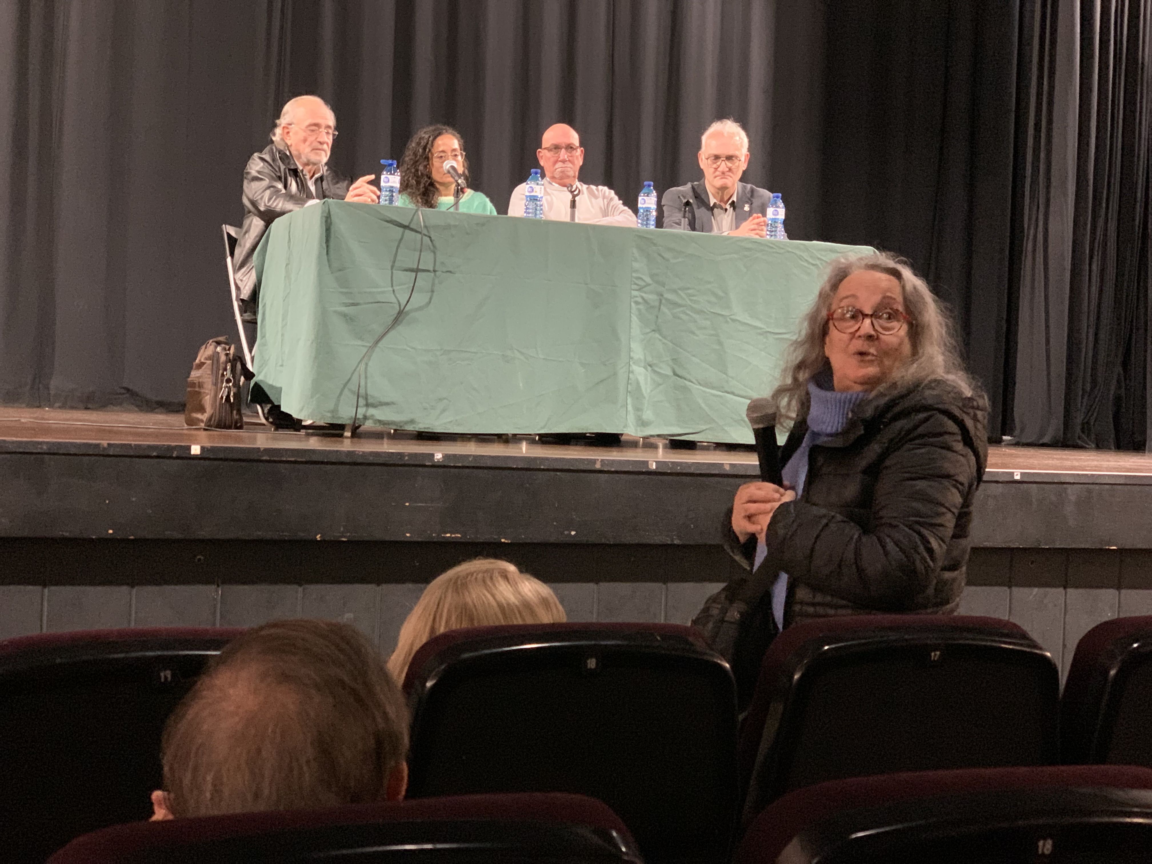 Maria Ponti fa una crida a crear xarxa social per donar suport a les víctimes. FOTO: Judit Josa. 