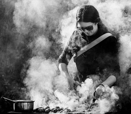 Segon premi. “Divina Barbacoa”. Foto: Núria Puentes