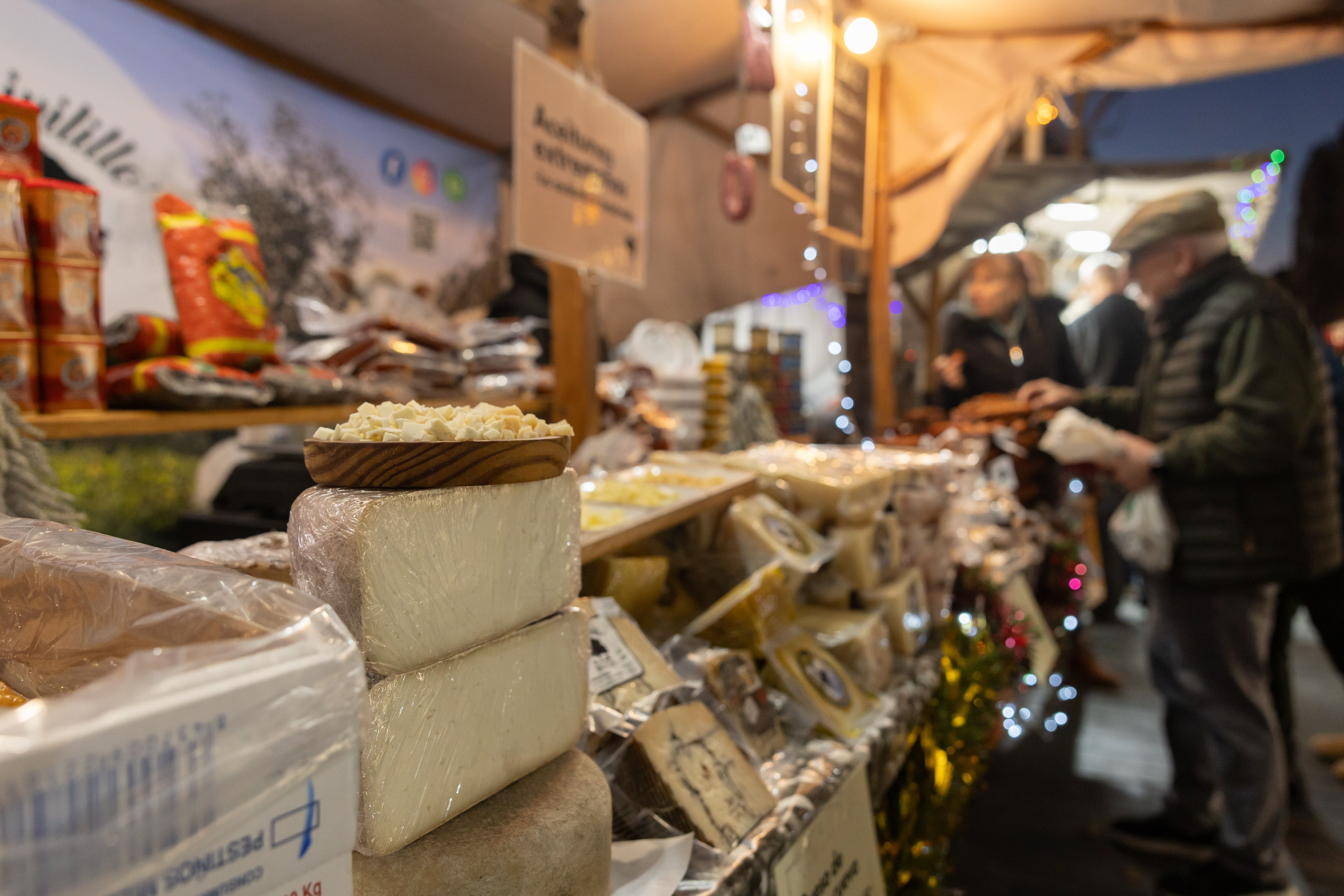 Mercat de Santa Llúcia 2025. Foto: Arnau Padilla