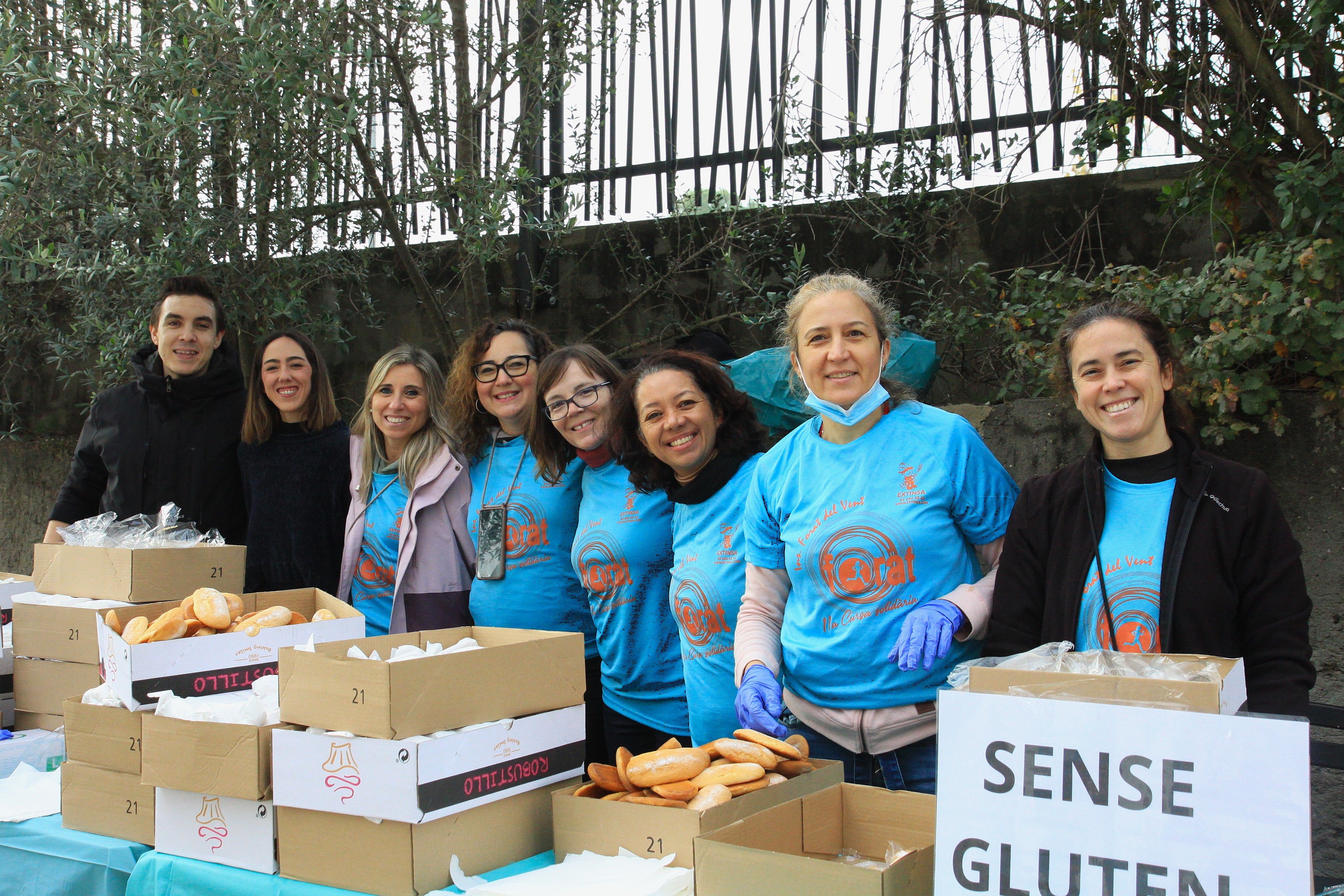 L'AFA a càrrec de la merescuda xocolatada. Foto: Laia Jubany