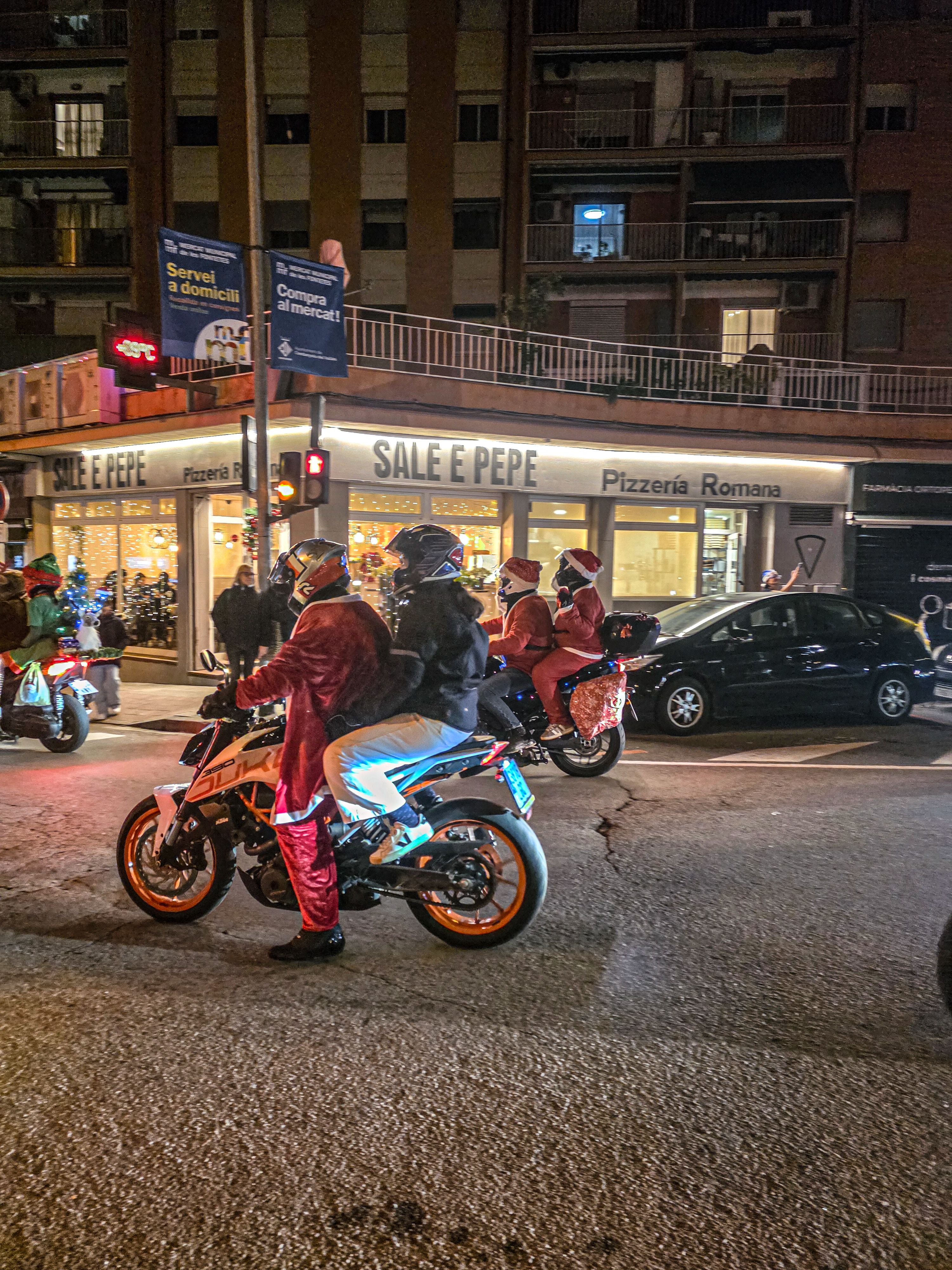 Sardanyoleada motera 2025. FOTO: Marc Mata