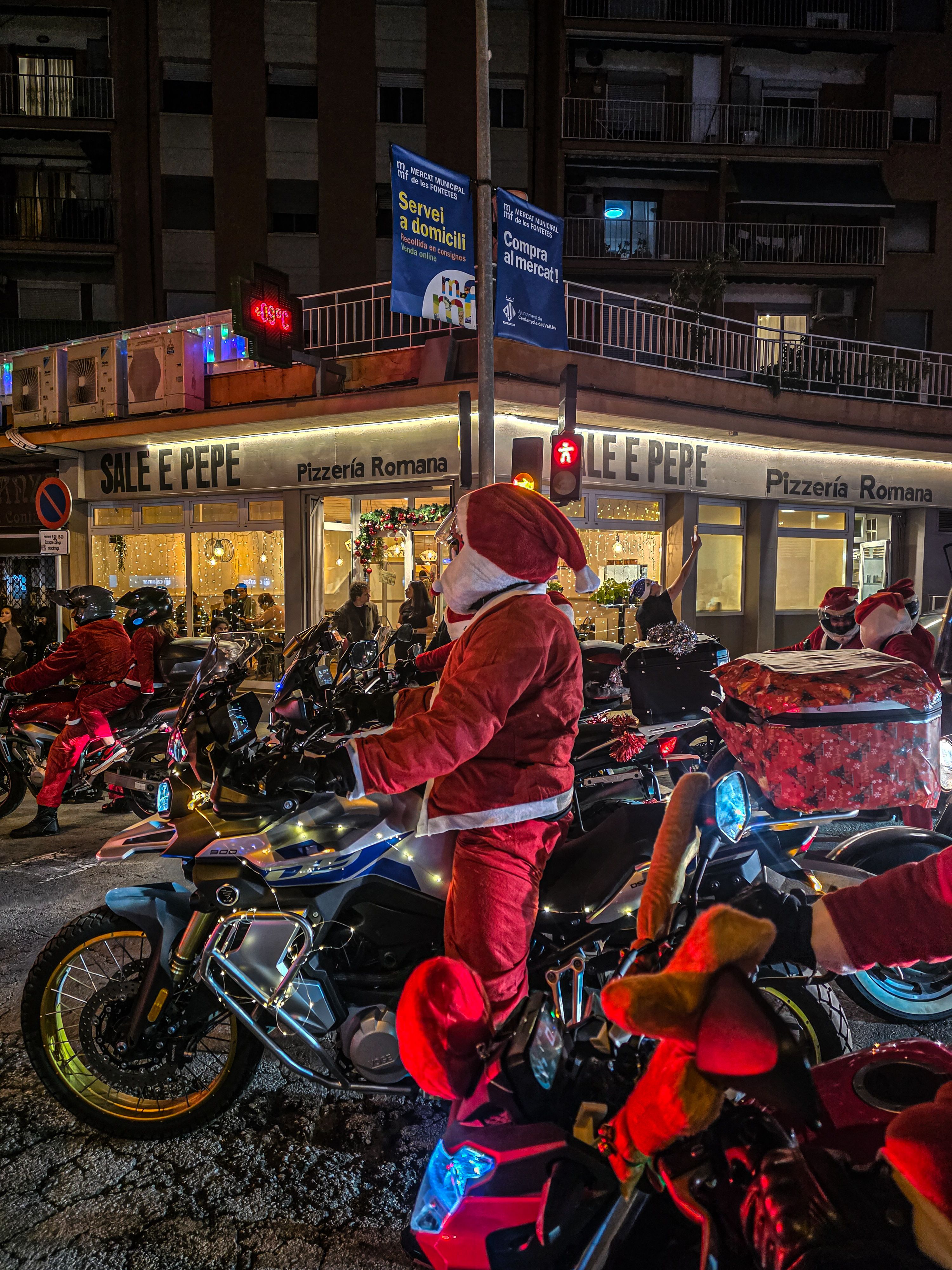 Sardanyoleada motera 2025. FOTO: Marc Mata