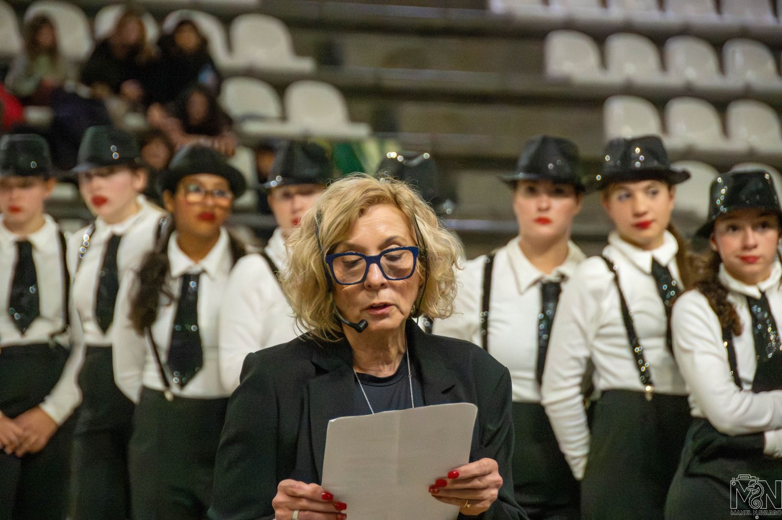 Parlament de la presidenta del Club, Mari Ángeles Contreras Arranz. FOTO: CPAV