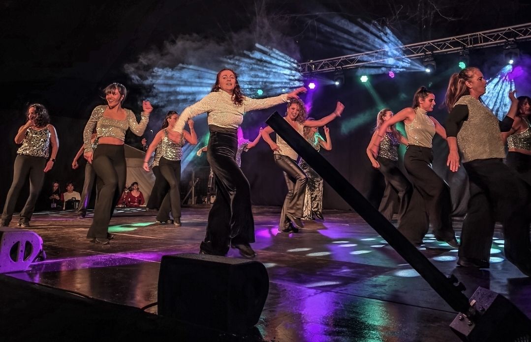 Exhibició d'escoles de dansa al parc del Turonet. FOTO: Marc Mata