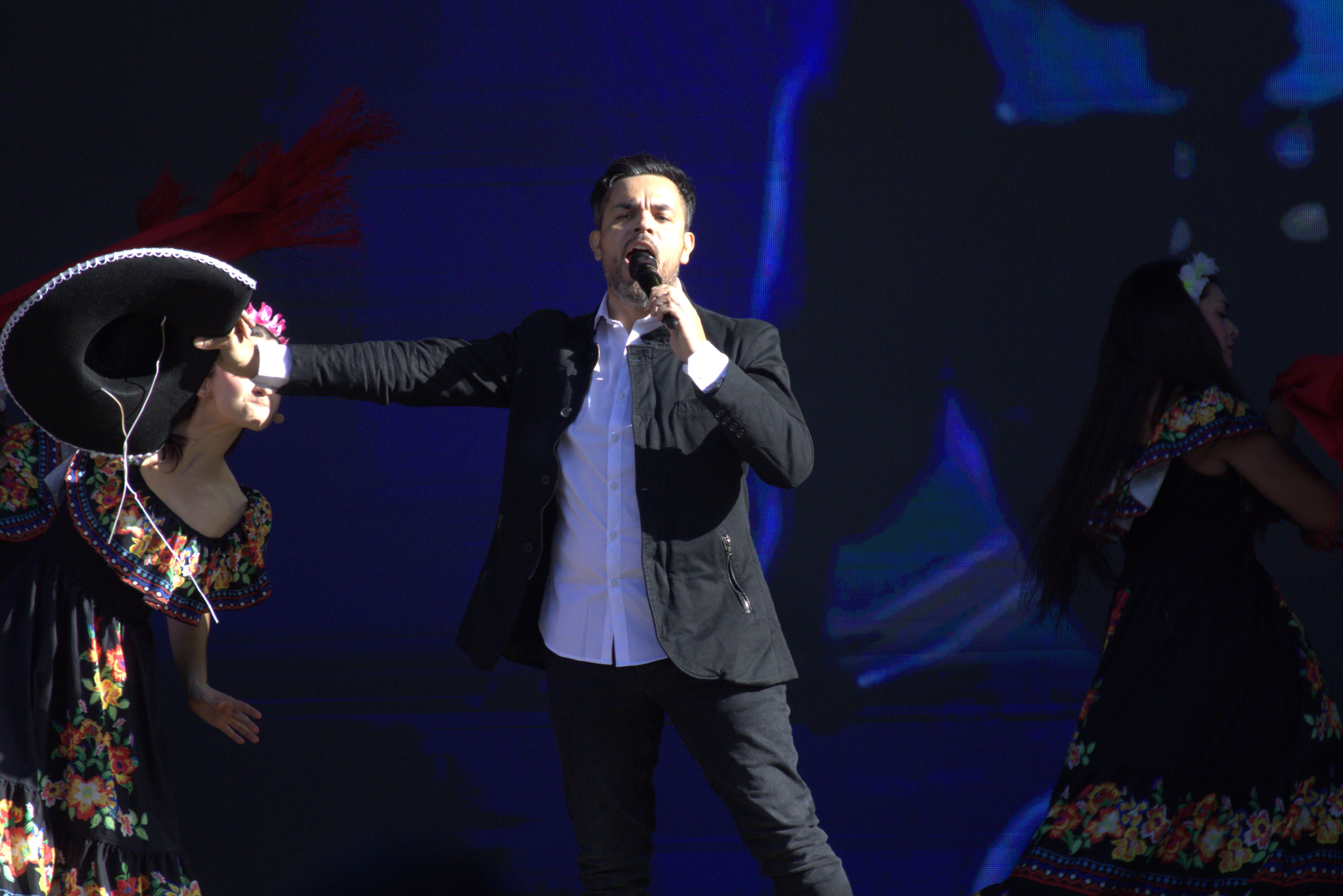 Un segle de música Disney, l'últim gran espectacle de l'any i del Nadal a Cerdanyola. Foto Marc Mata 