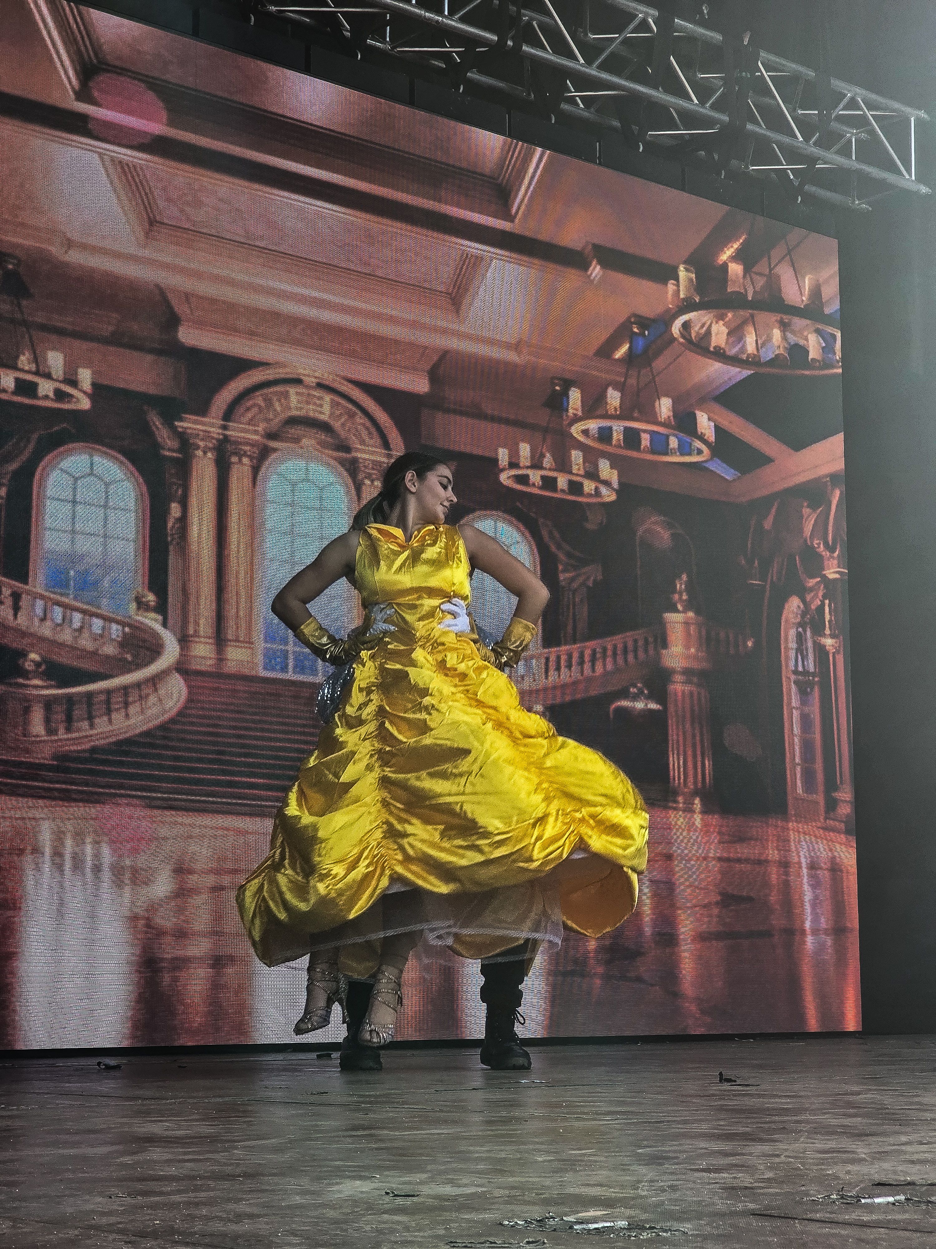 Un segle de música Disney, l'últim gran espectacle de l'any i del Nadal a Cerdanyola. Foto Marc Mata