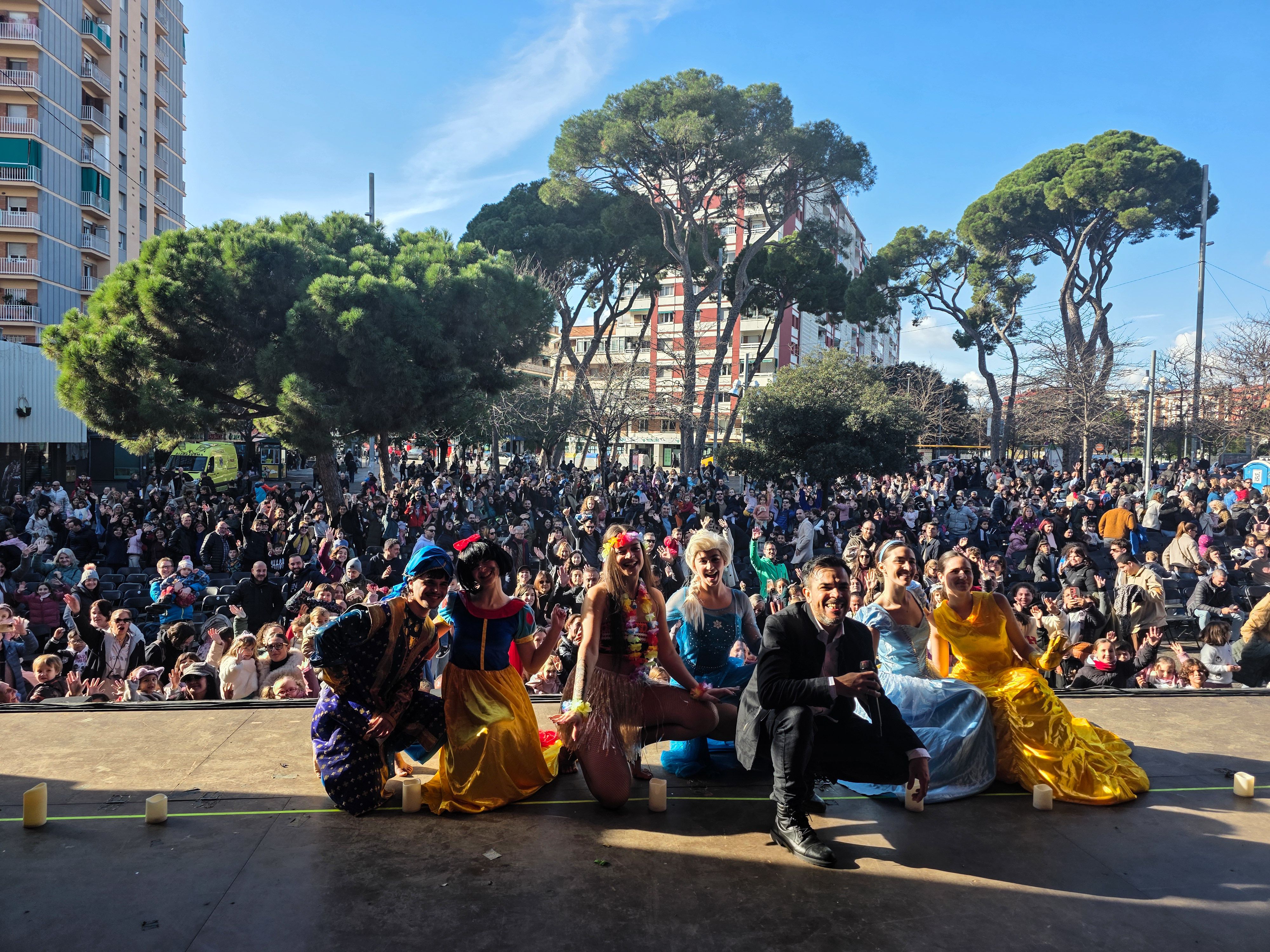 Un segle de música Disney, l'últim gran espectacle de l'any i del Nadal a Cerdanyola. Foto Marc Mata