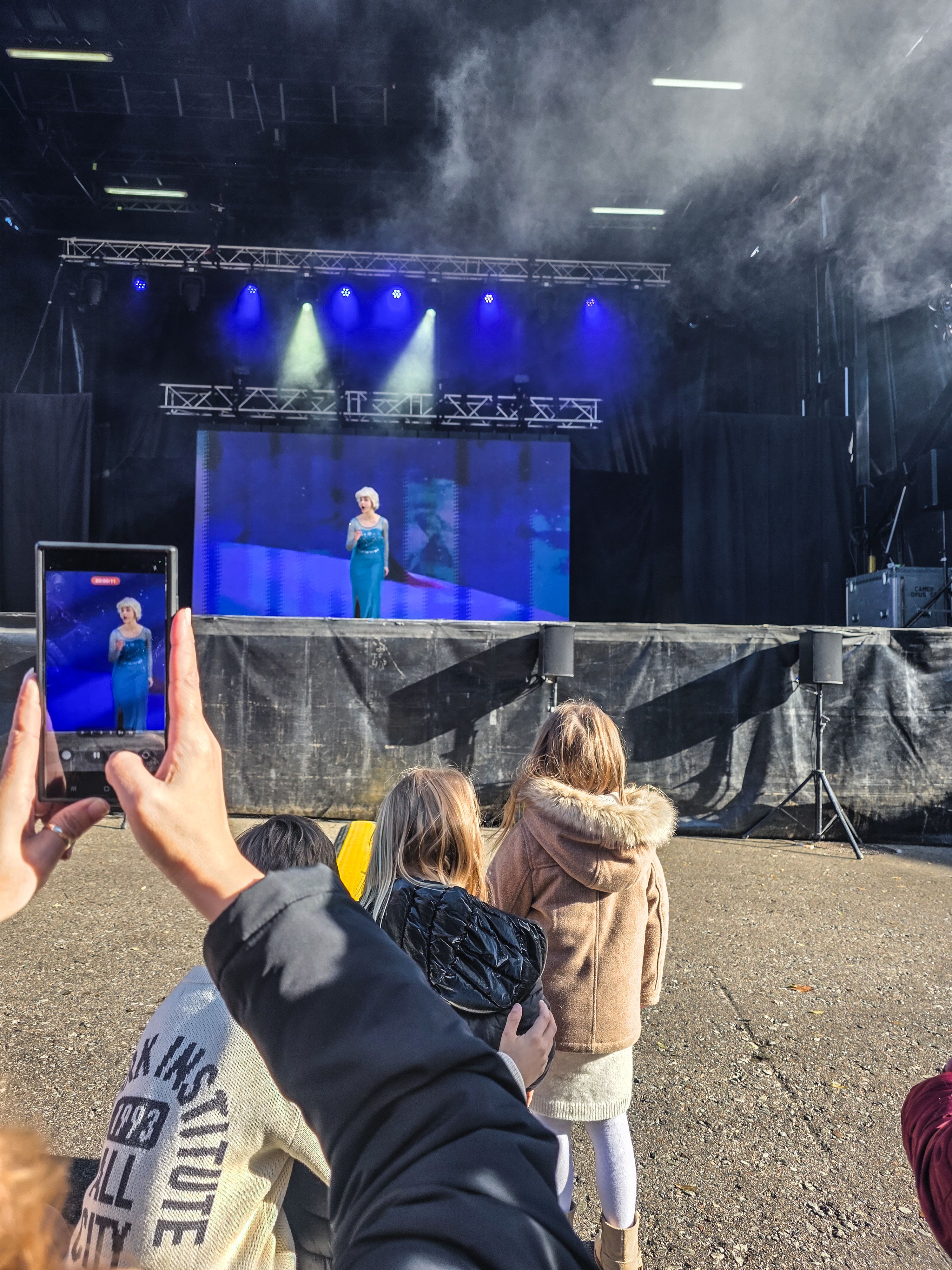 Un segle de música Disney, l'últim gran espectacle de l'any i del Nadal a Cerdanyola. Foto Marc Mata