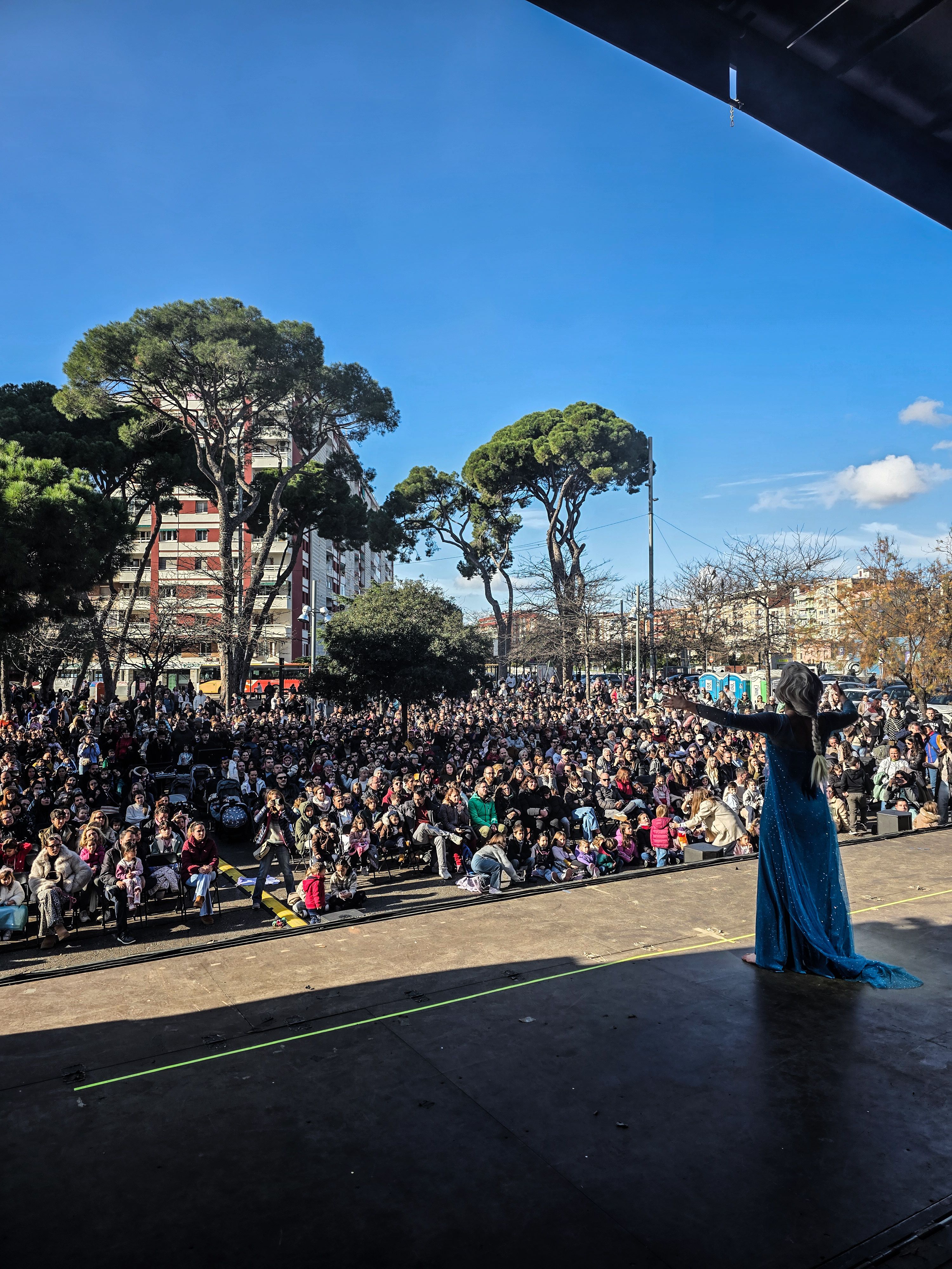 Un segle de música Disney, l'últim gran espectacle de l'any i del Nadal a Cerdanyola. Foto Marc Mata