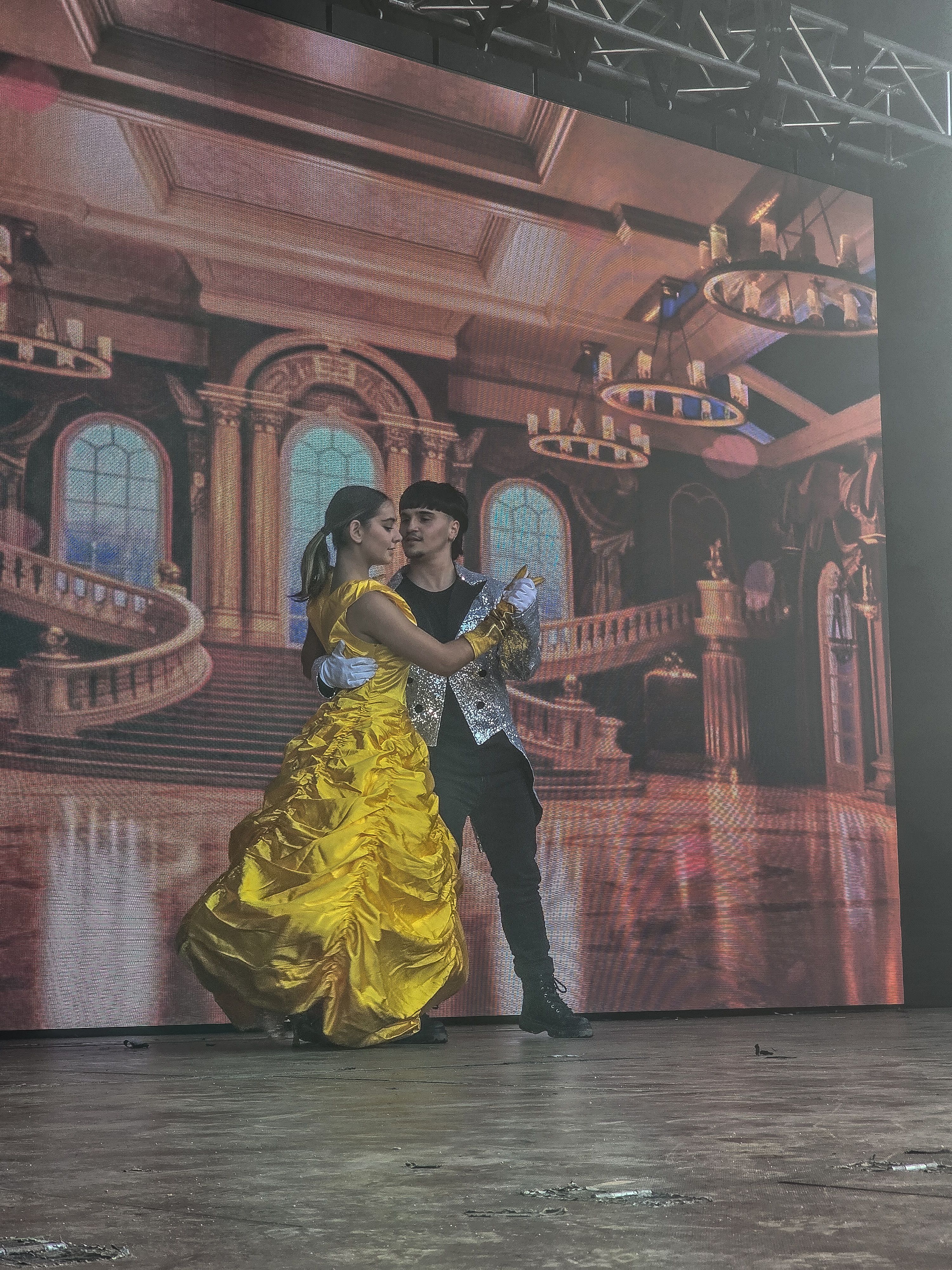 Un segle de música Disney, l'últim gran espectacle de l'any i del Nadal a Cerdanyola. Foto Marc Mata