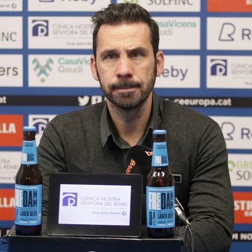 Alberto Aybar en una roda de premsa. Foto: CE Europa