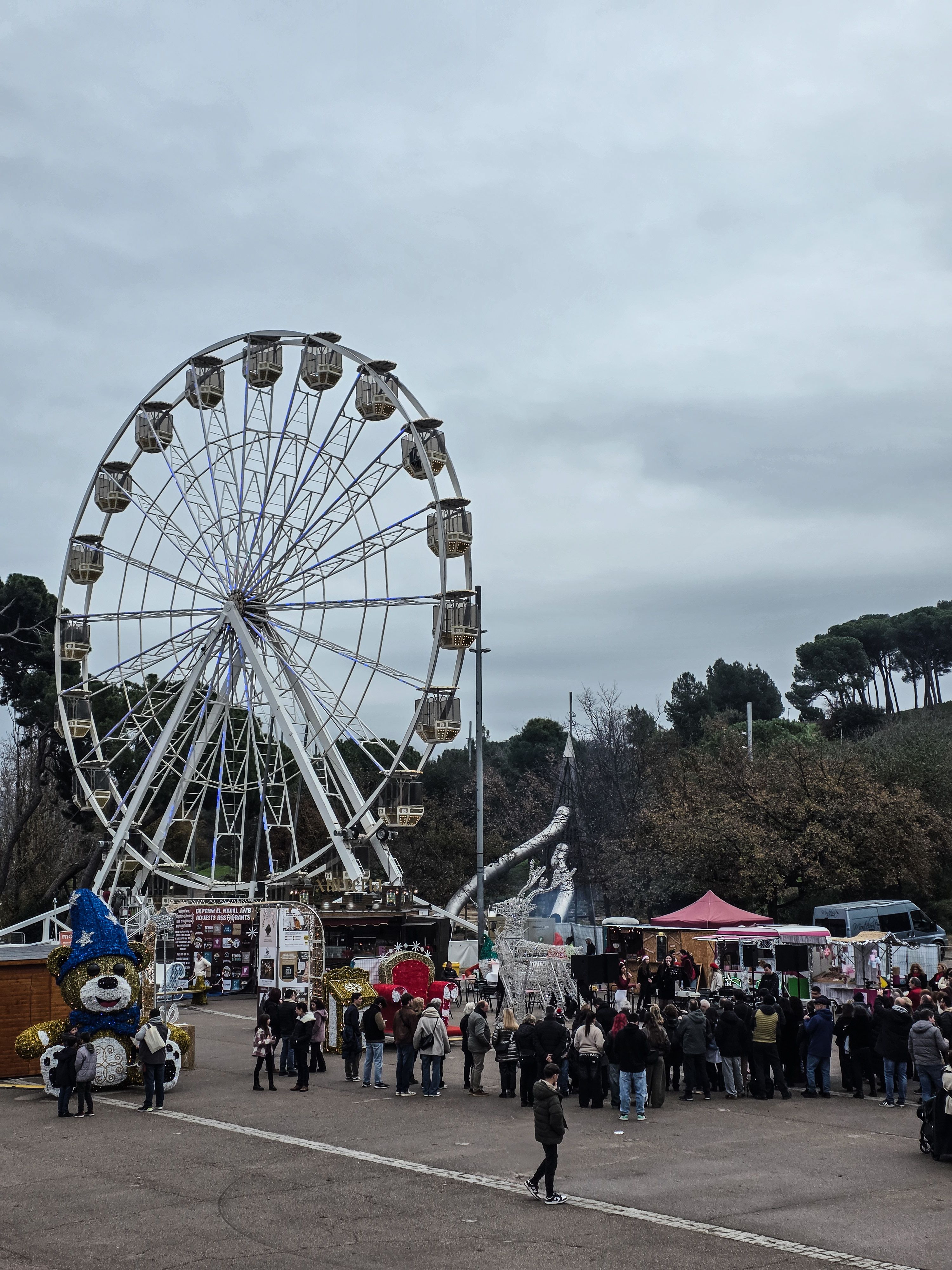 Concert nadalenc de Sinestesia al parc de Nadal. Foto: Marc Mata