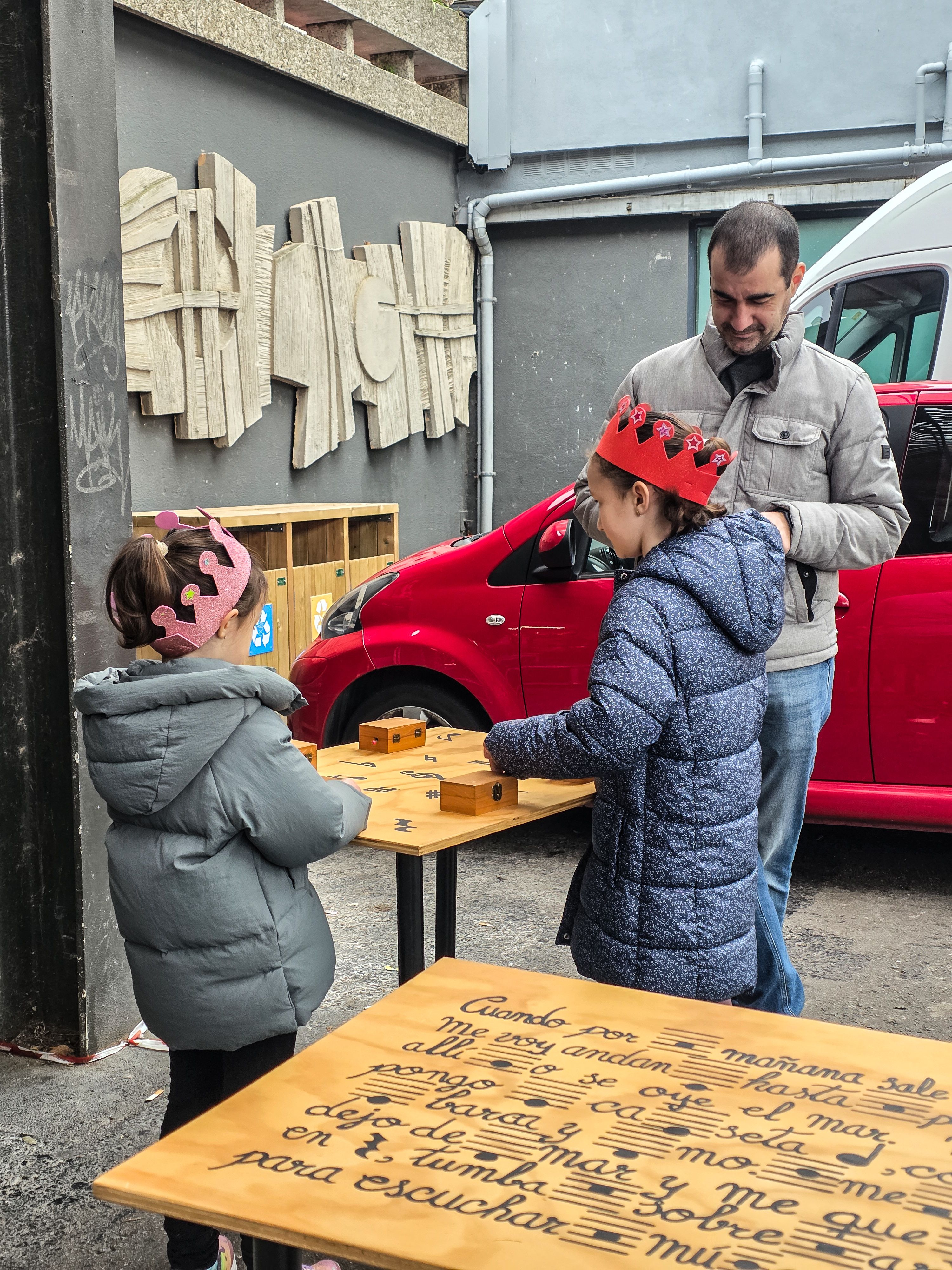 Sensibilització del reciclatge en el mercat municipal de Fontetes. Foto: Marc Mata