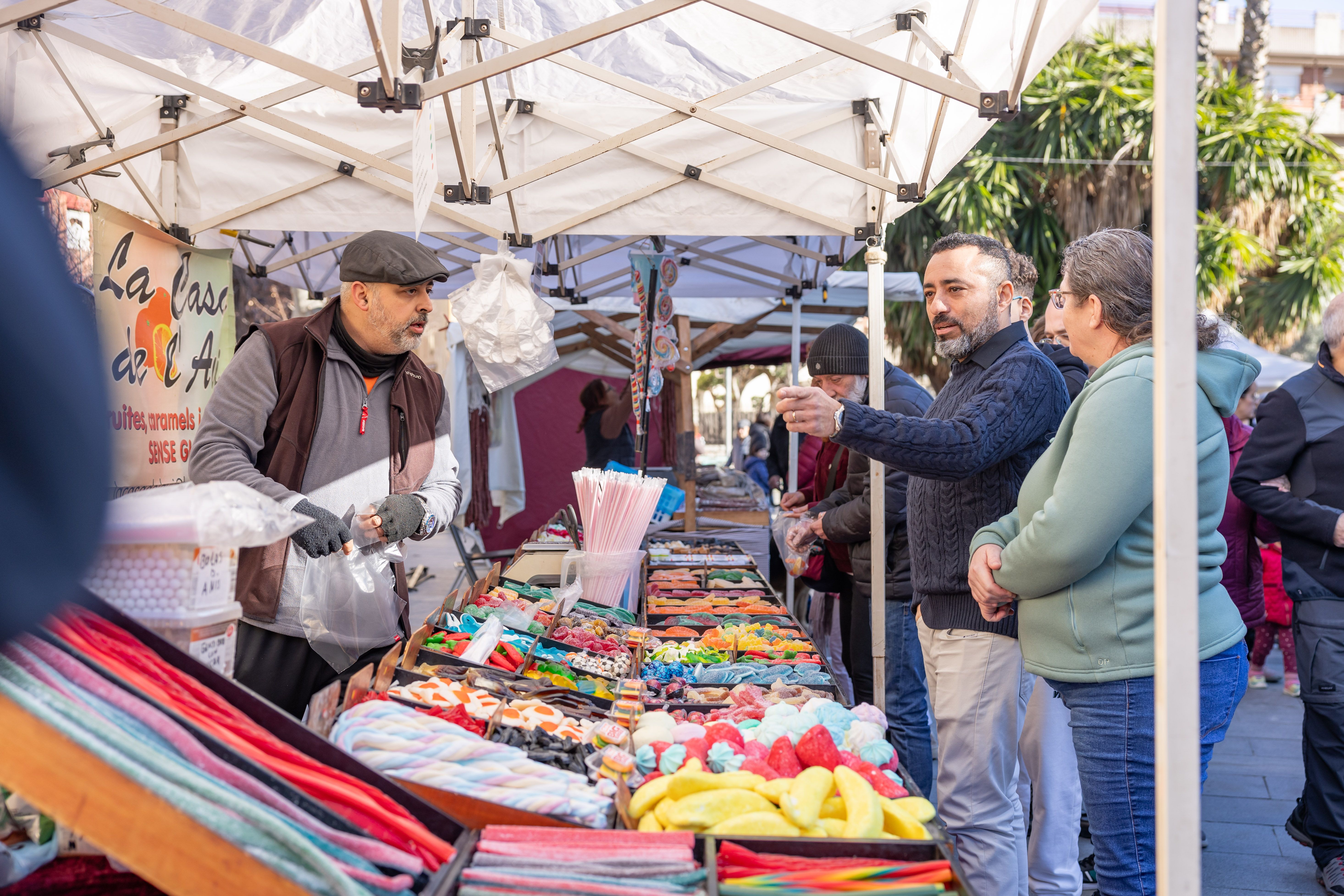 Fira en els dies dels Tres Tombs. Foto: Arnau Padilla