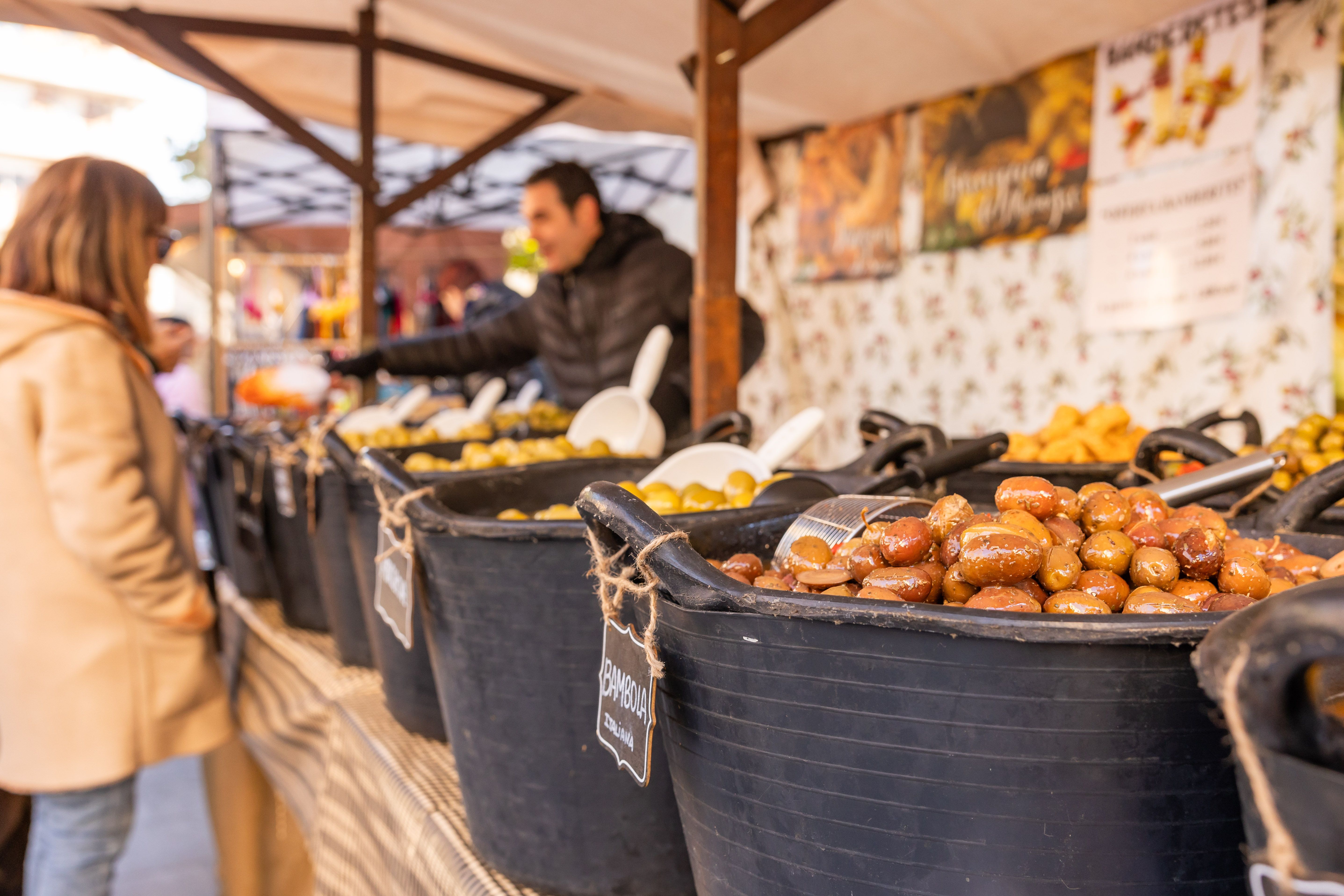 Fira en els dies dels Tres Tombs. Foto: Arnau Padilla