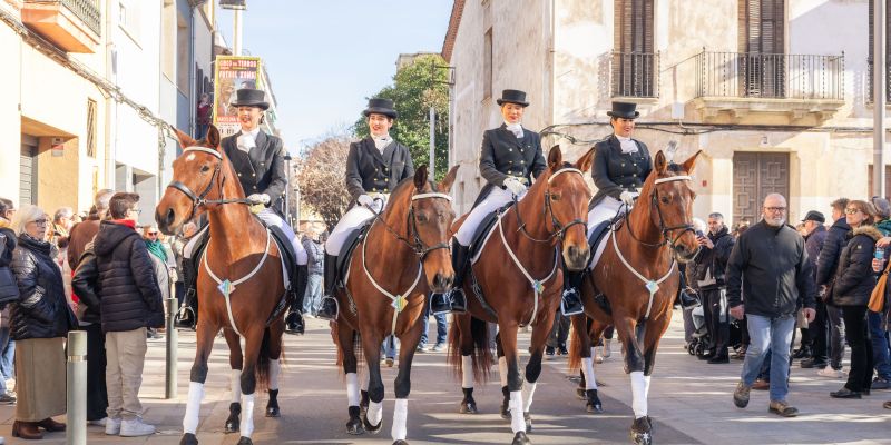 La passada dels Tres Tombs ha tornat a Cerdanyola. Foto: Arnau Padilla