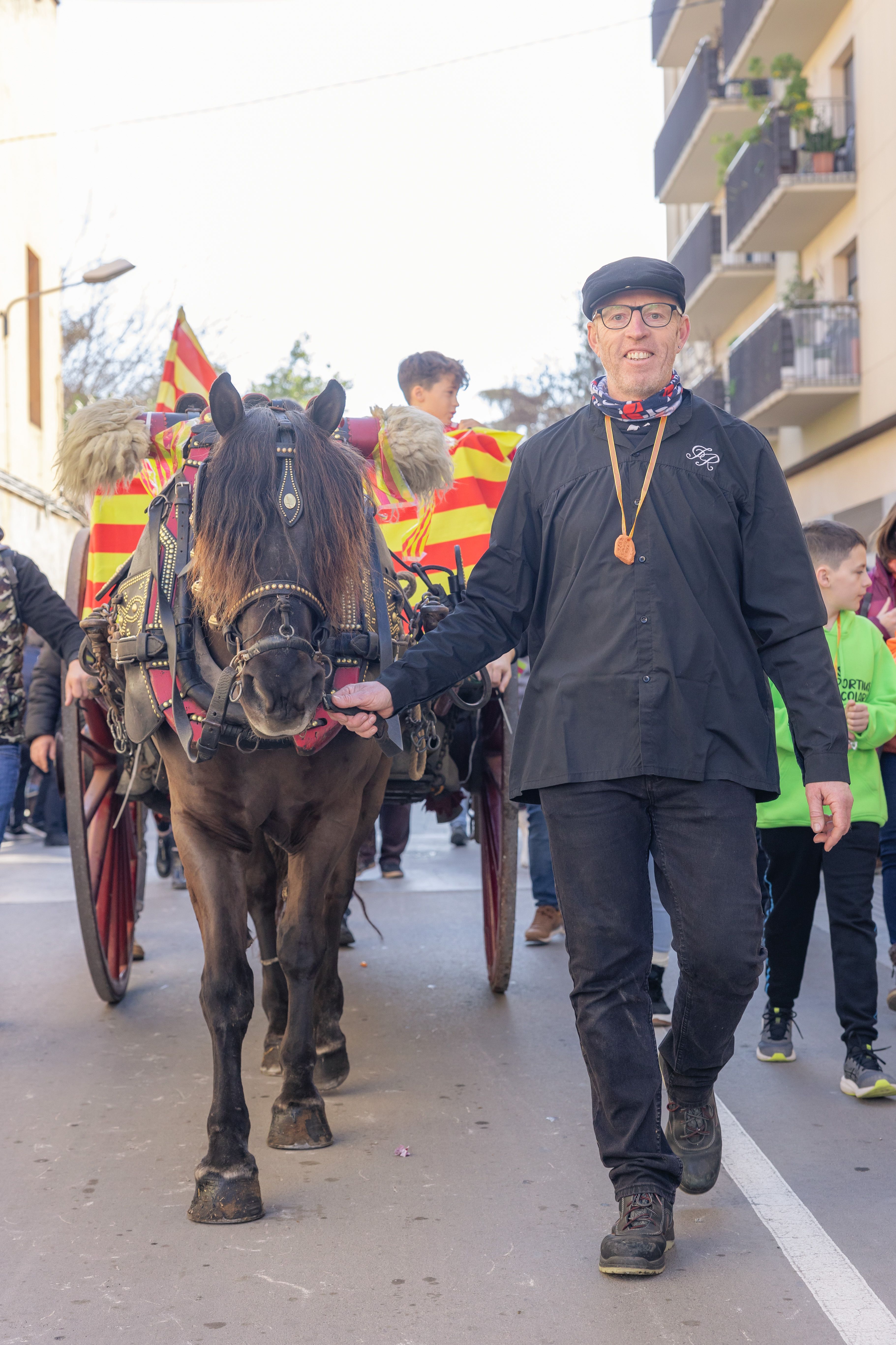 La passada dels Tres Tombs ha tornat a Cerdanyola. Foto: Arnau Padilla