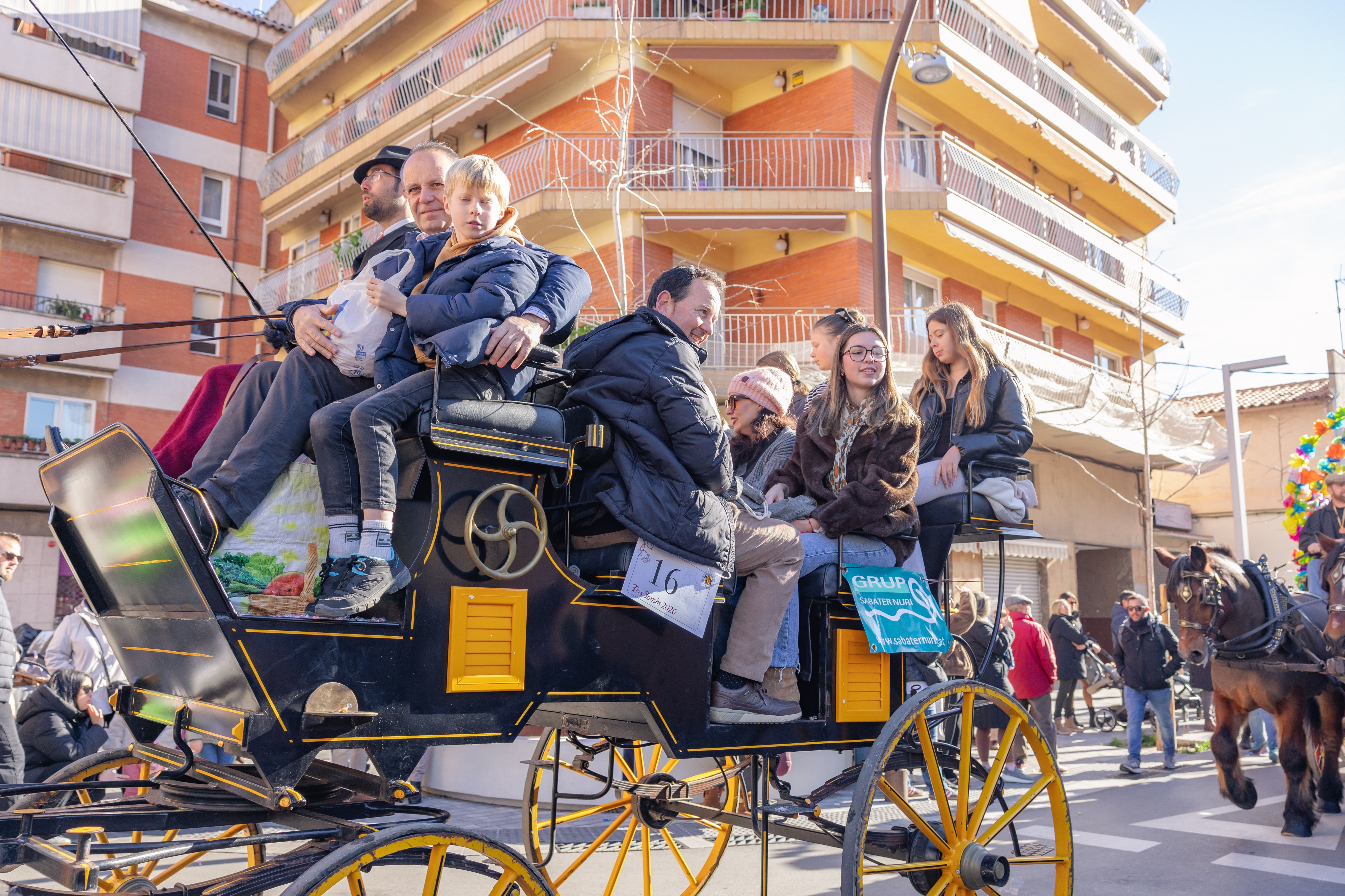 La passada dels Tres Tombs ha tornat a Cerdanyola. Foto: Arnau Padilla