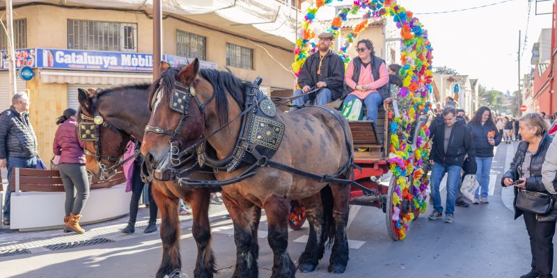 La passada dels Tres Tombs ha tornat a Cerdanyola. Foto: Arnau Padilla