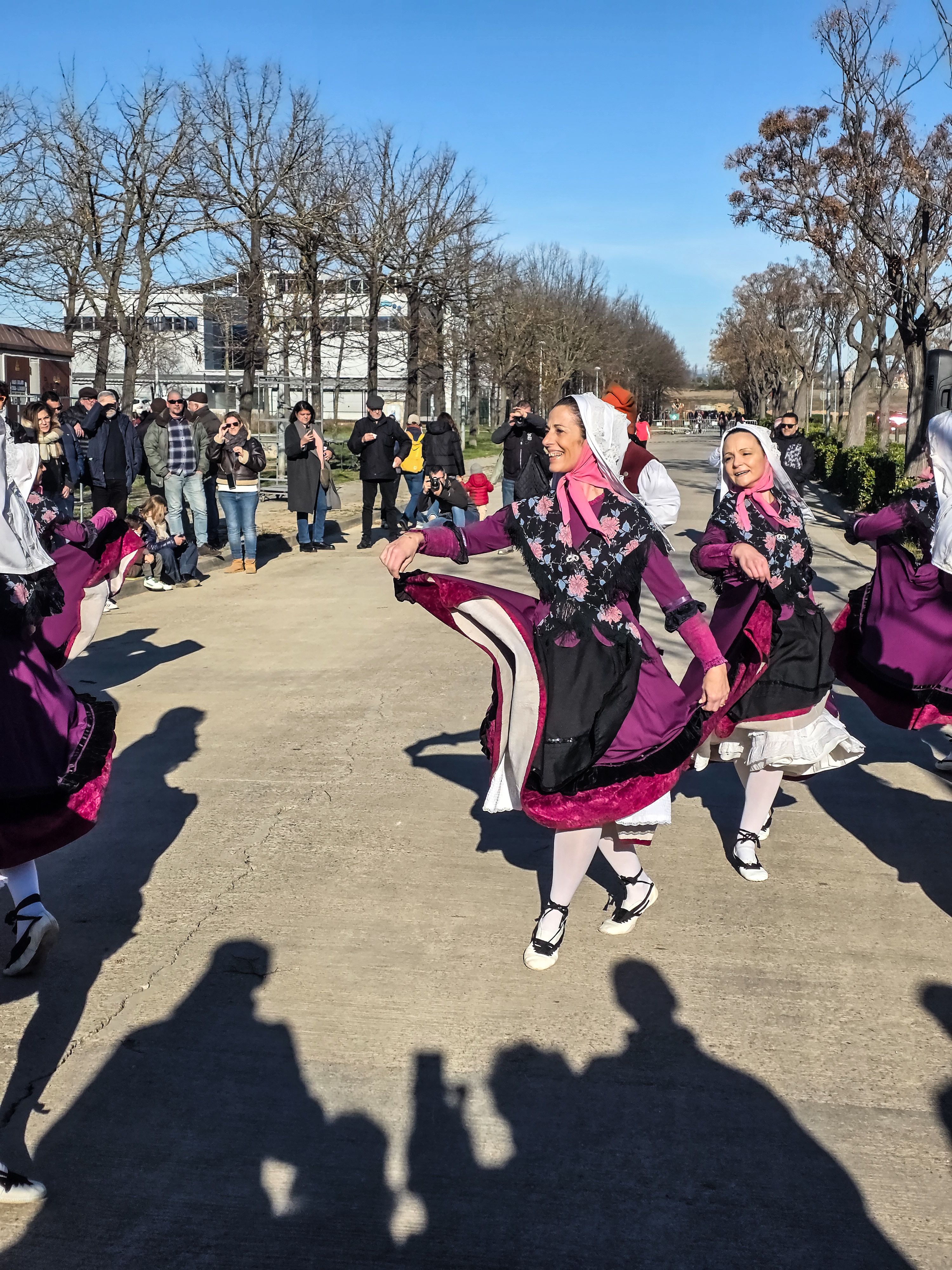 Cultura popular abans d'iniciar la passada. Foto: Marc Mata