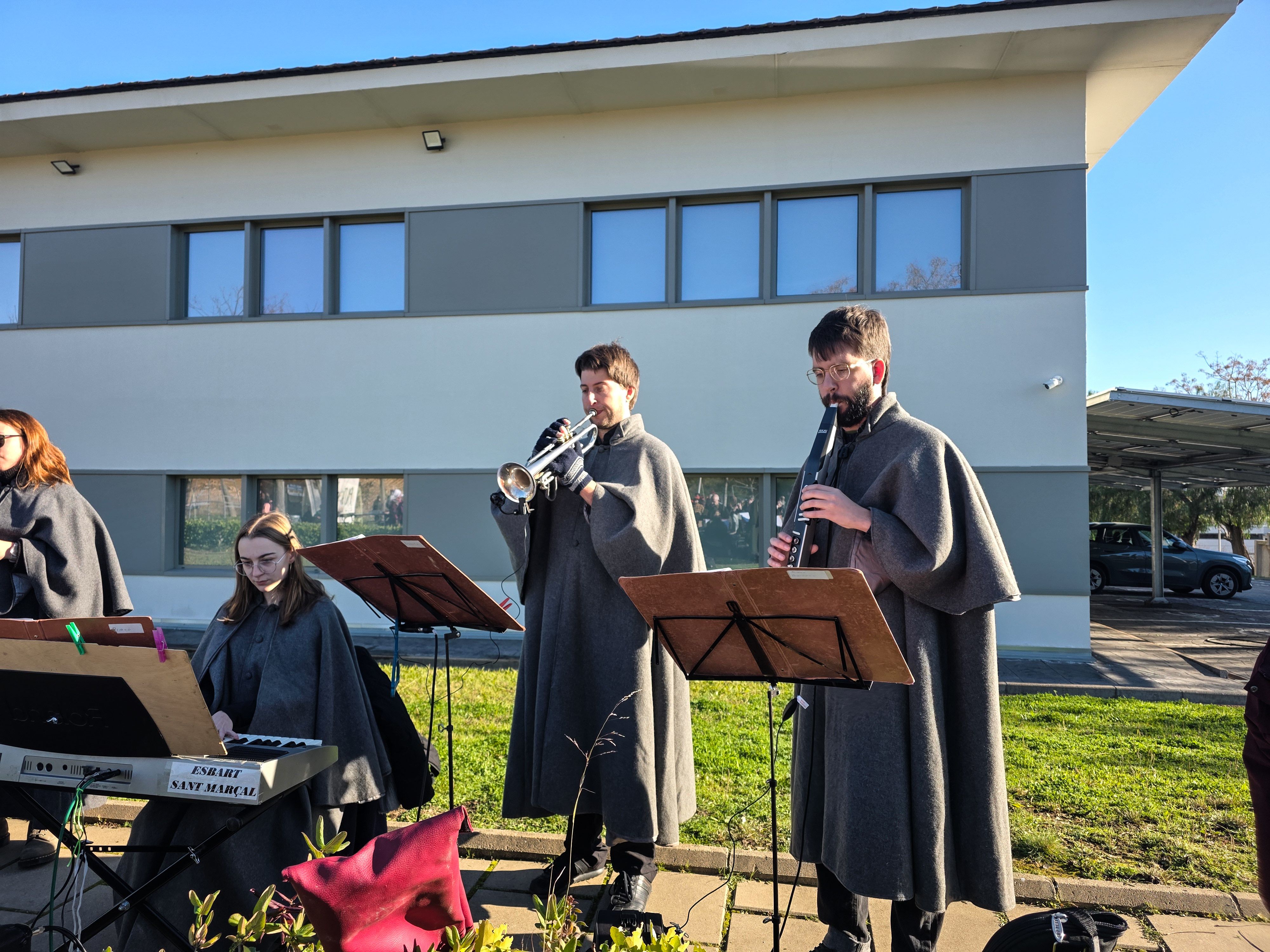 Cultura popular abans d'iniciar la passada. Foto: Marc Mata