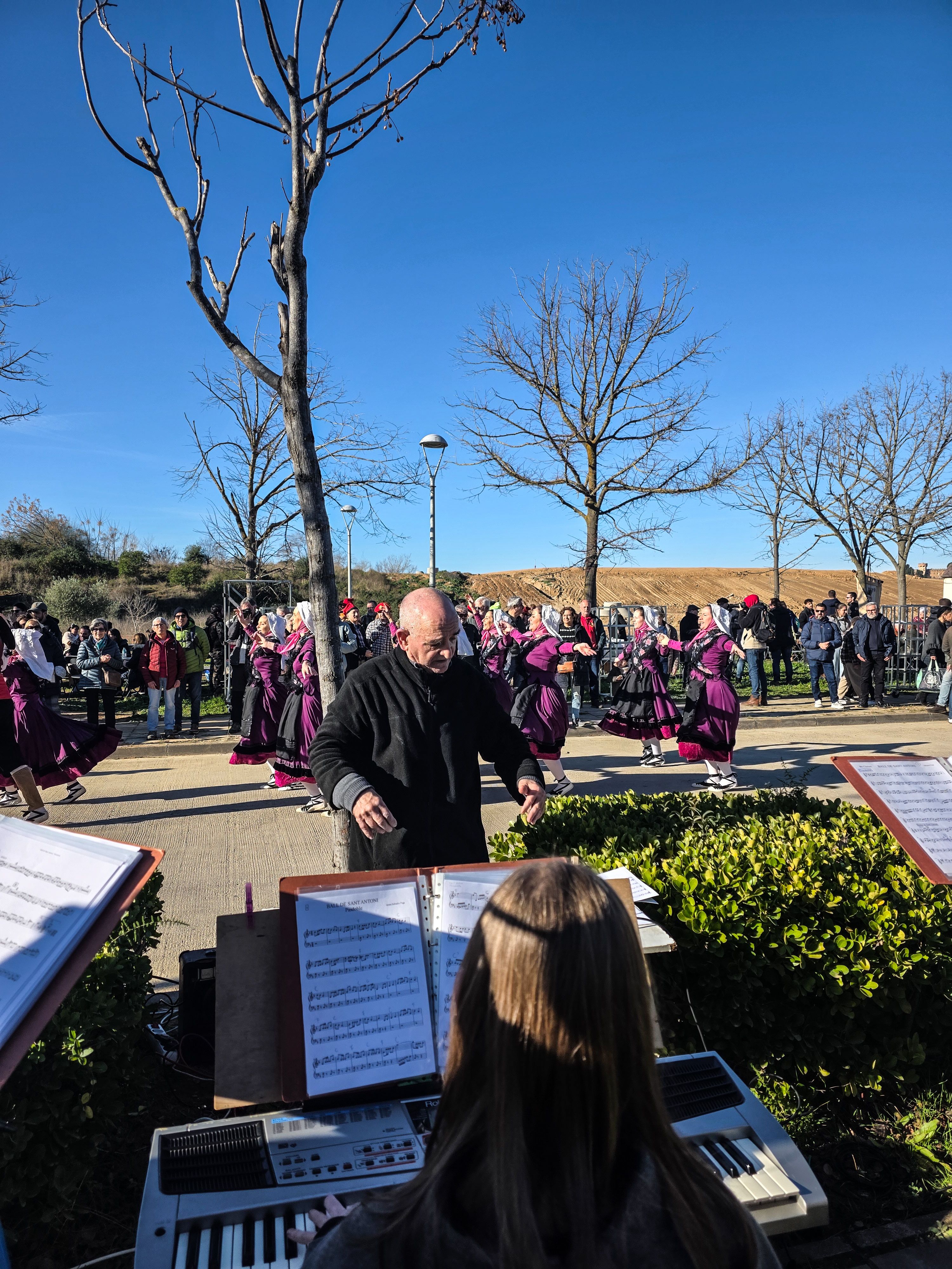 Cultura popular abans d'iniciar la passada. Foto: Marc Mata