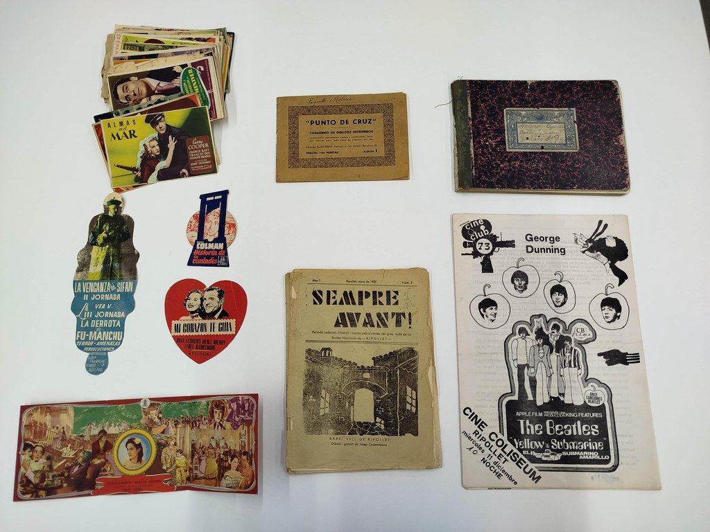 Materials entregats a l'Arxiu Municipal de Ripollet Foto: Ajuntament de Ripollet