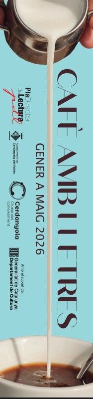 Punt de llibre Cafè amb Lletres