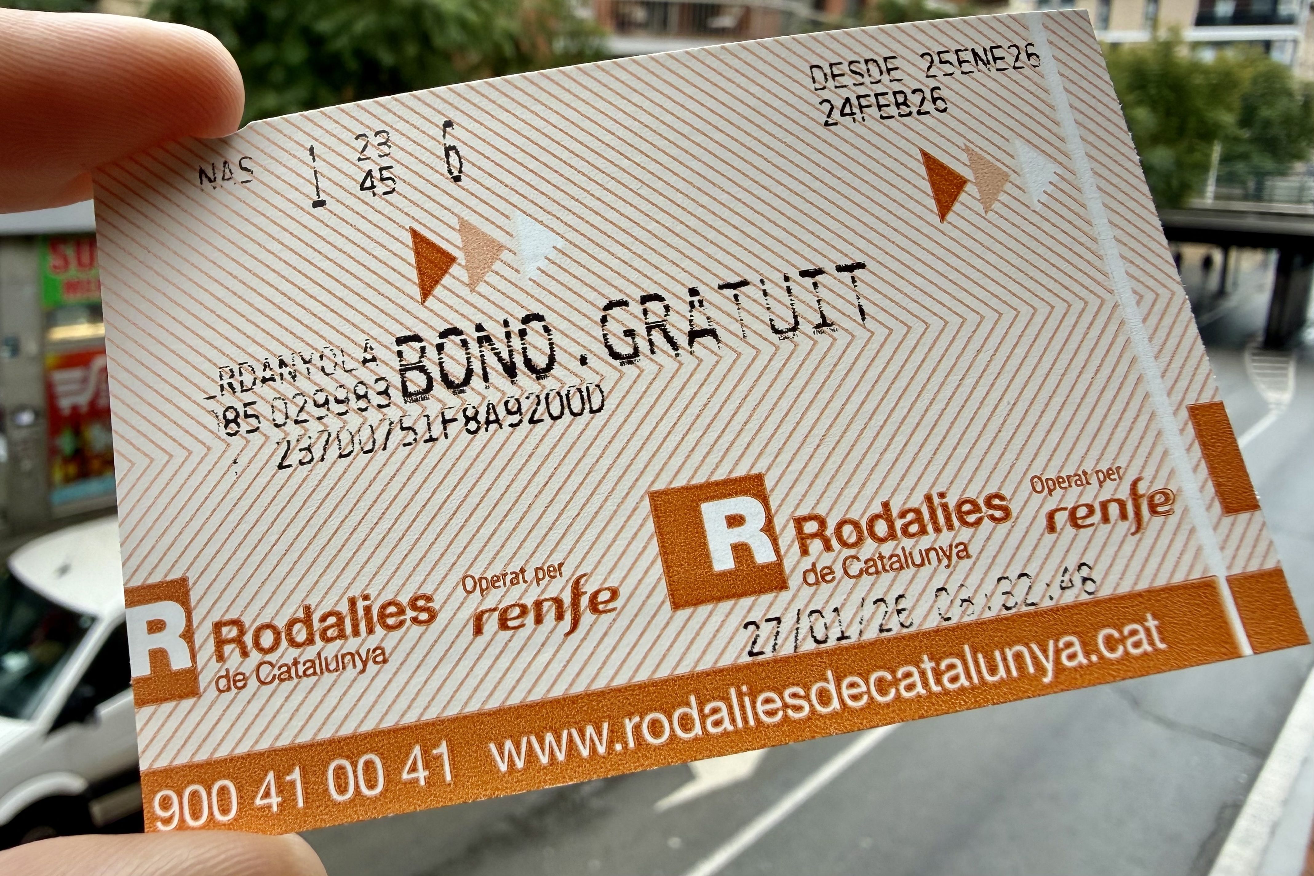 Els abonaments gratuïts de Rodalies ja es poden adquirir. Foto: ACN