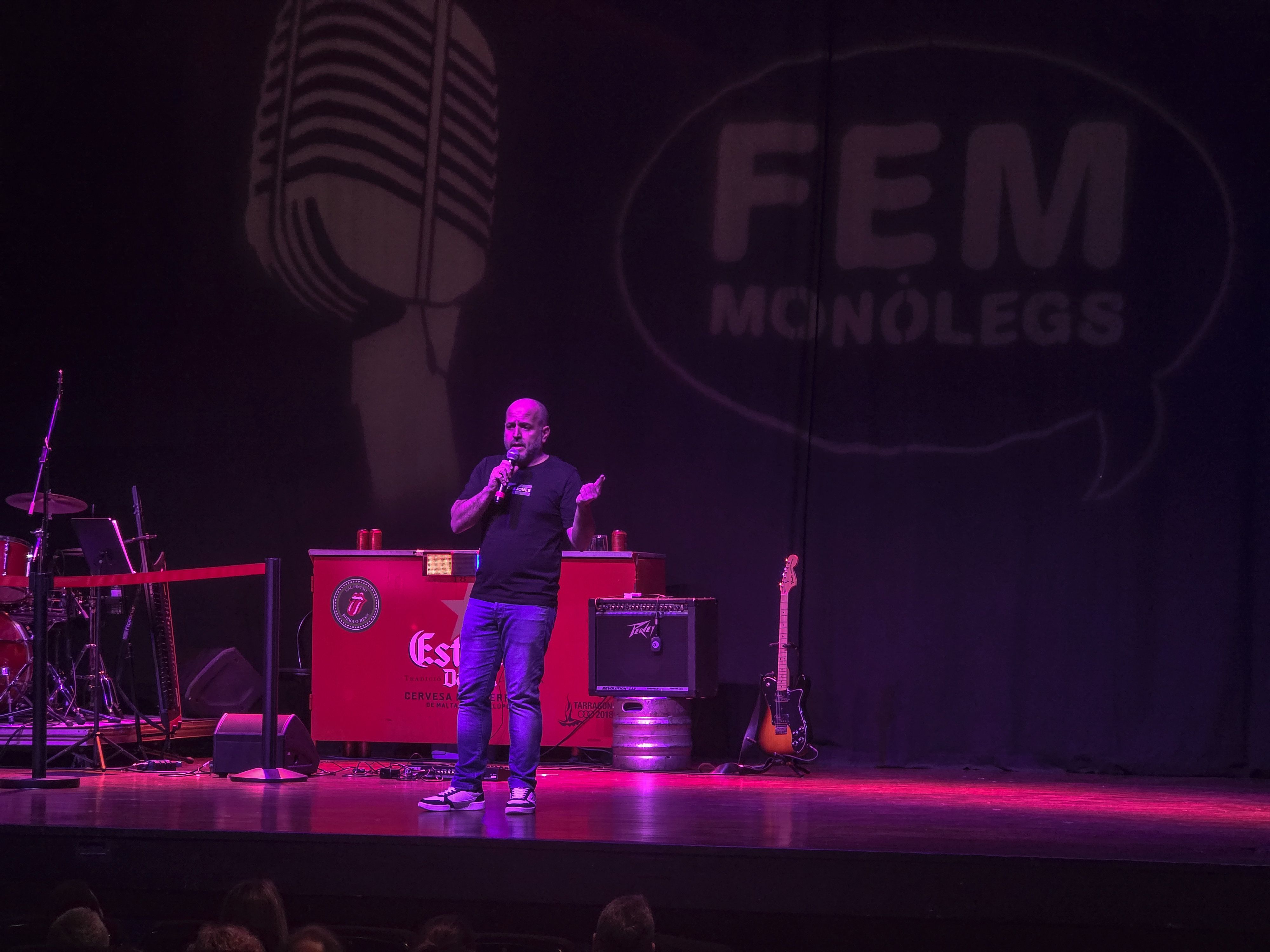 El 13è FEM Monòlegs s'omple de riures, música, solidaritat i molta gent  Foto: Marc Mata