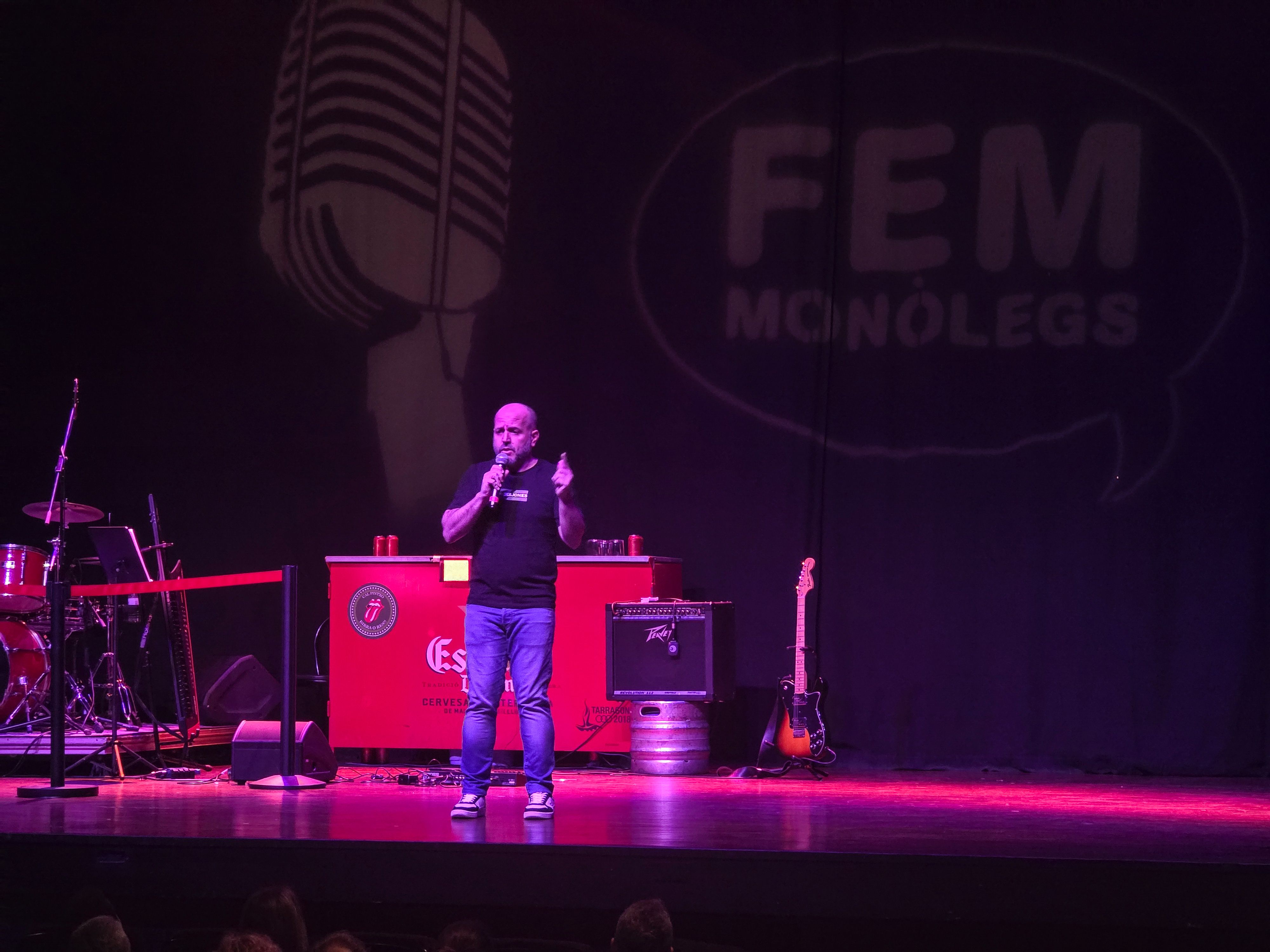 El 13è FEM Monòlegs s'omple de riures, música, solidaritat i molta gent  Foto: Marc Mata