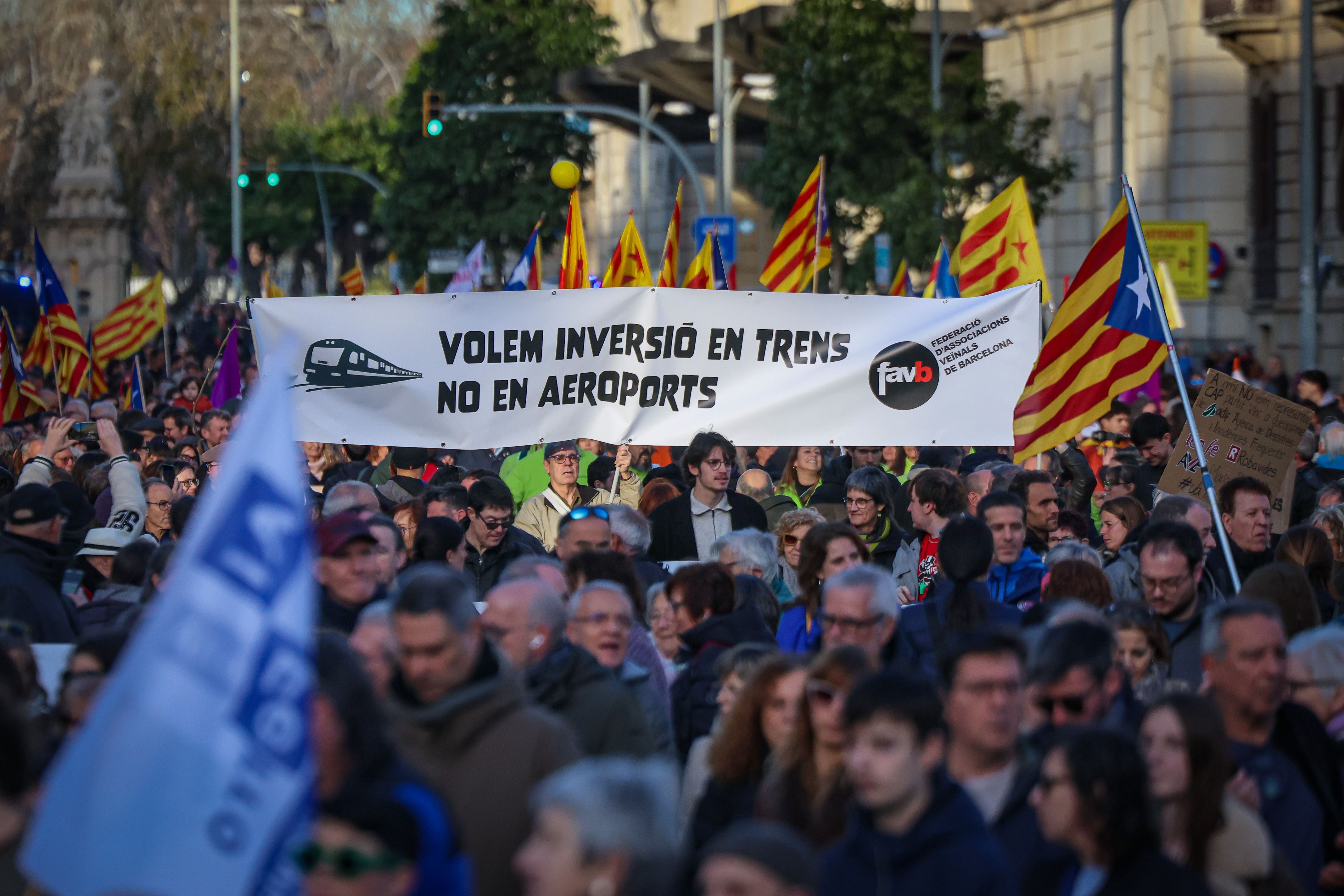Manifestació d'usuari a Barcelona. Foto: Jorsi Borràs (ACN)
