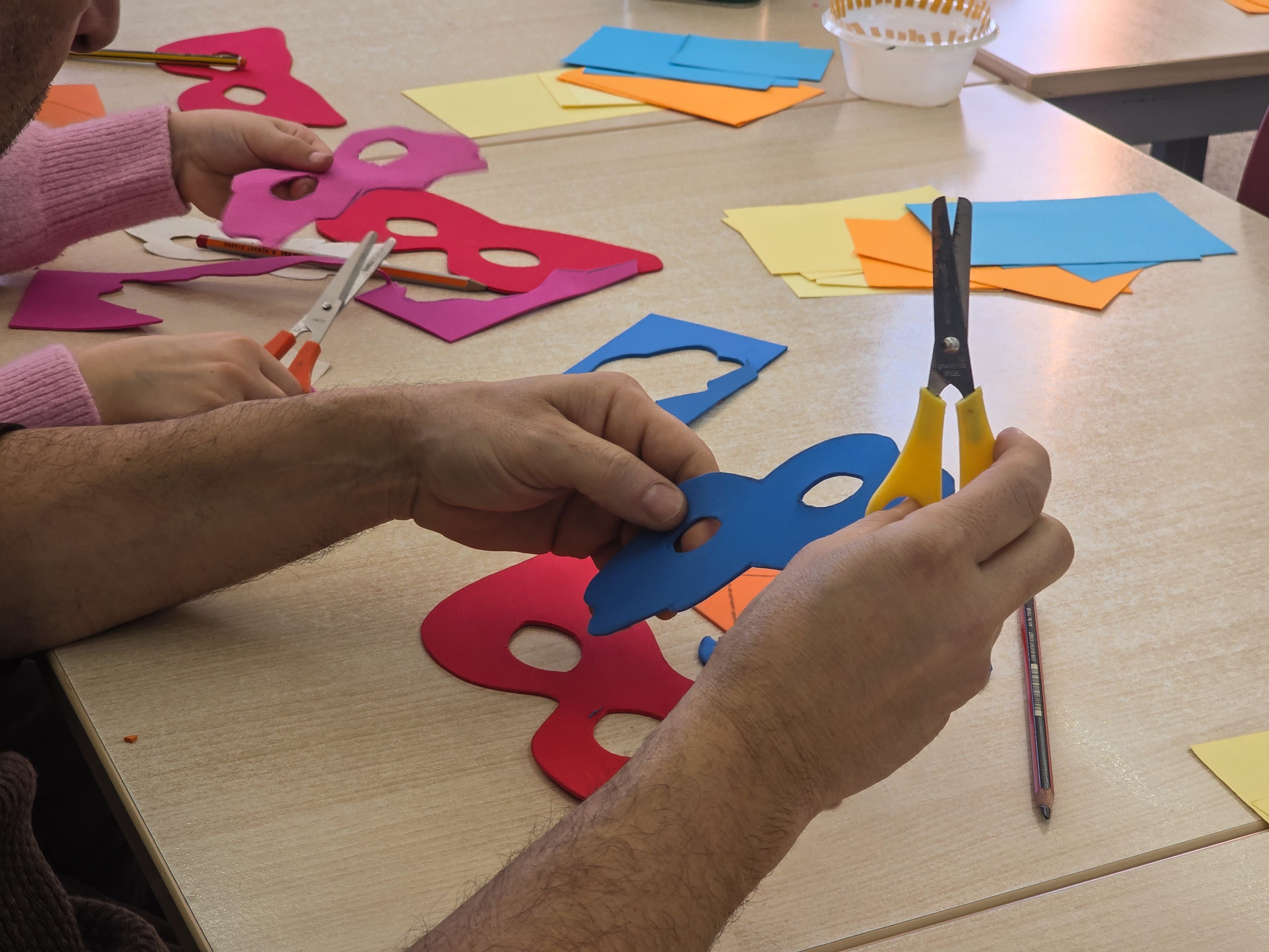 Taller de Carnaval Foto: Marc Mata 