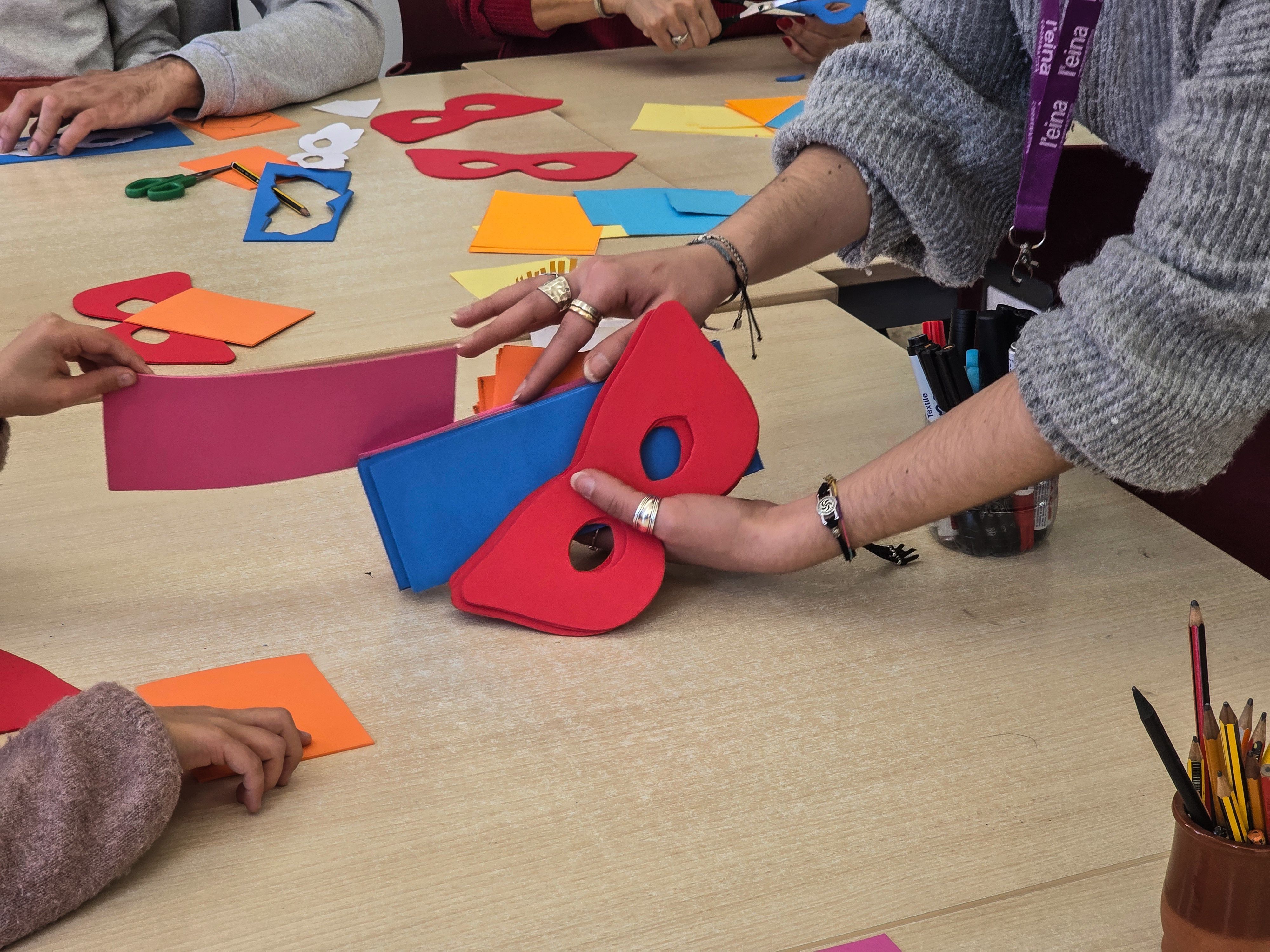 Taller de Carnaval Foto: Marc Mata