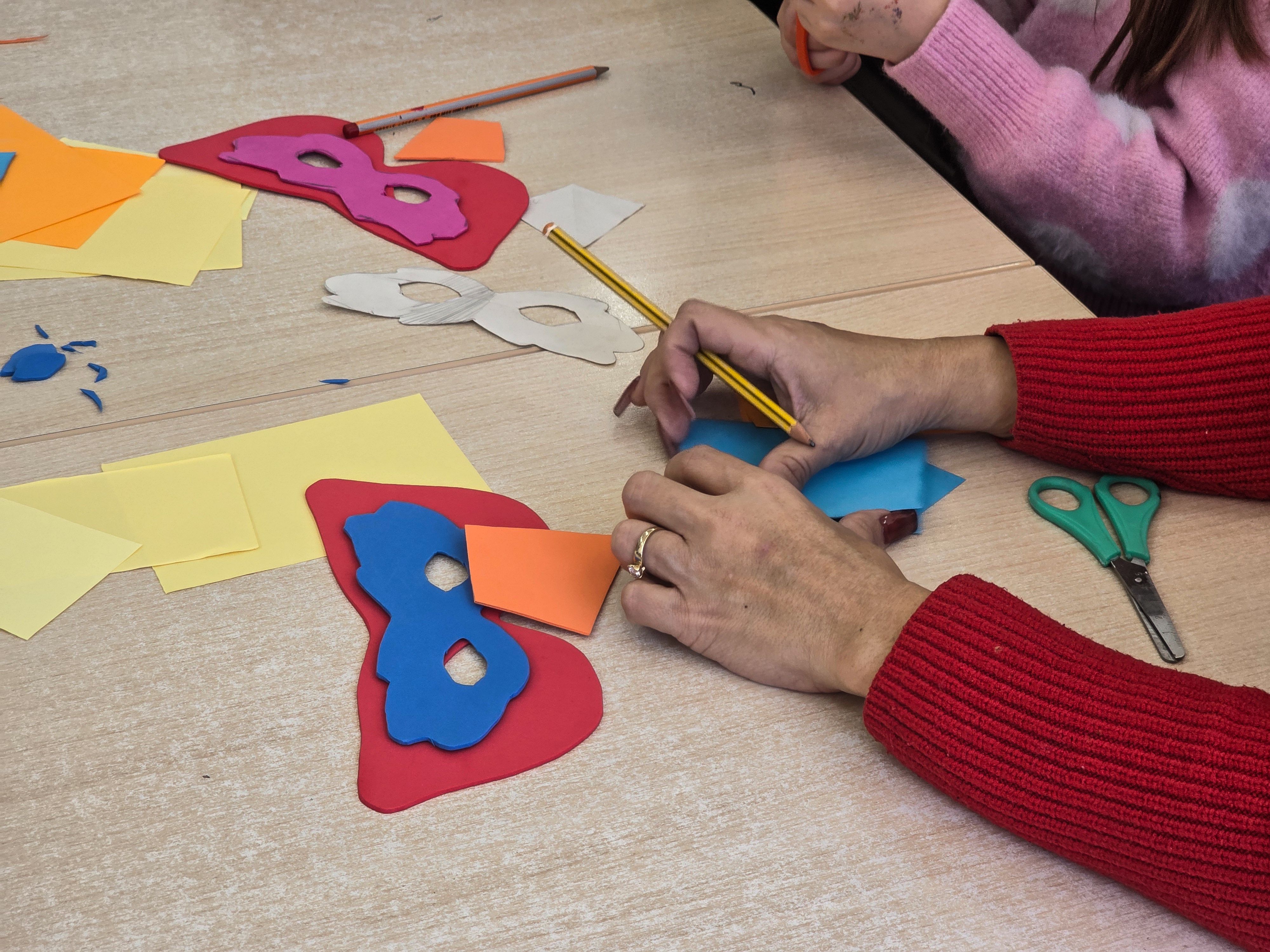 Taller de Carnaval Foto: Marc Mata 