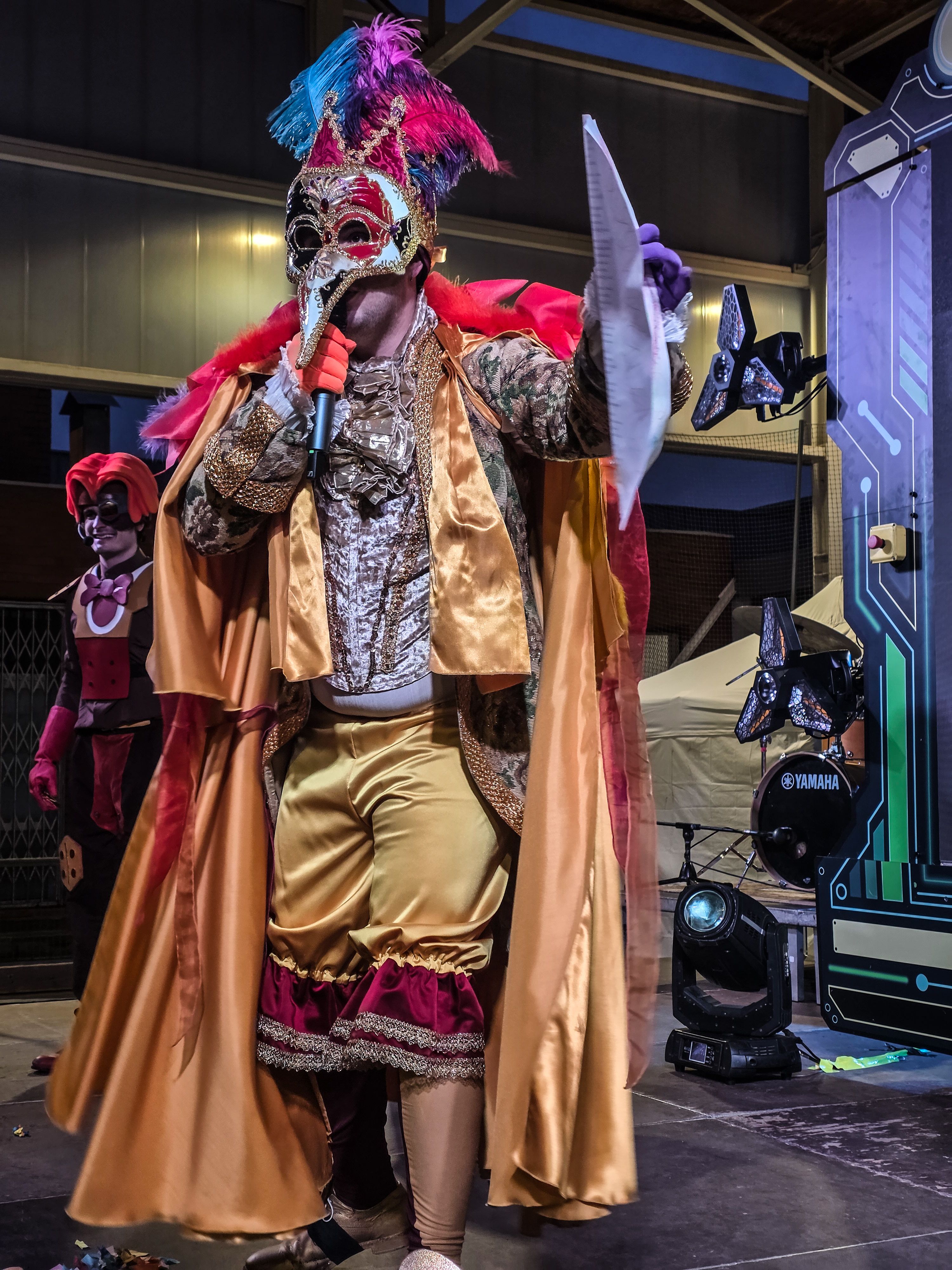 Rebuda del Rei Carnestoltes a Can Xarau. FOTO Marc Mata  (25)