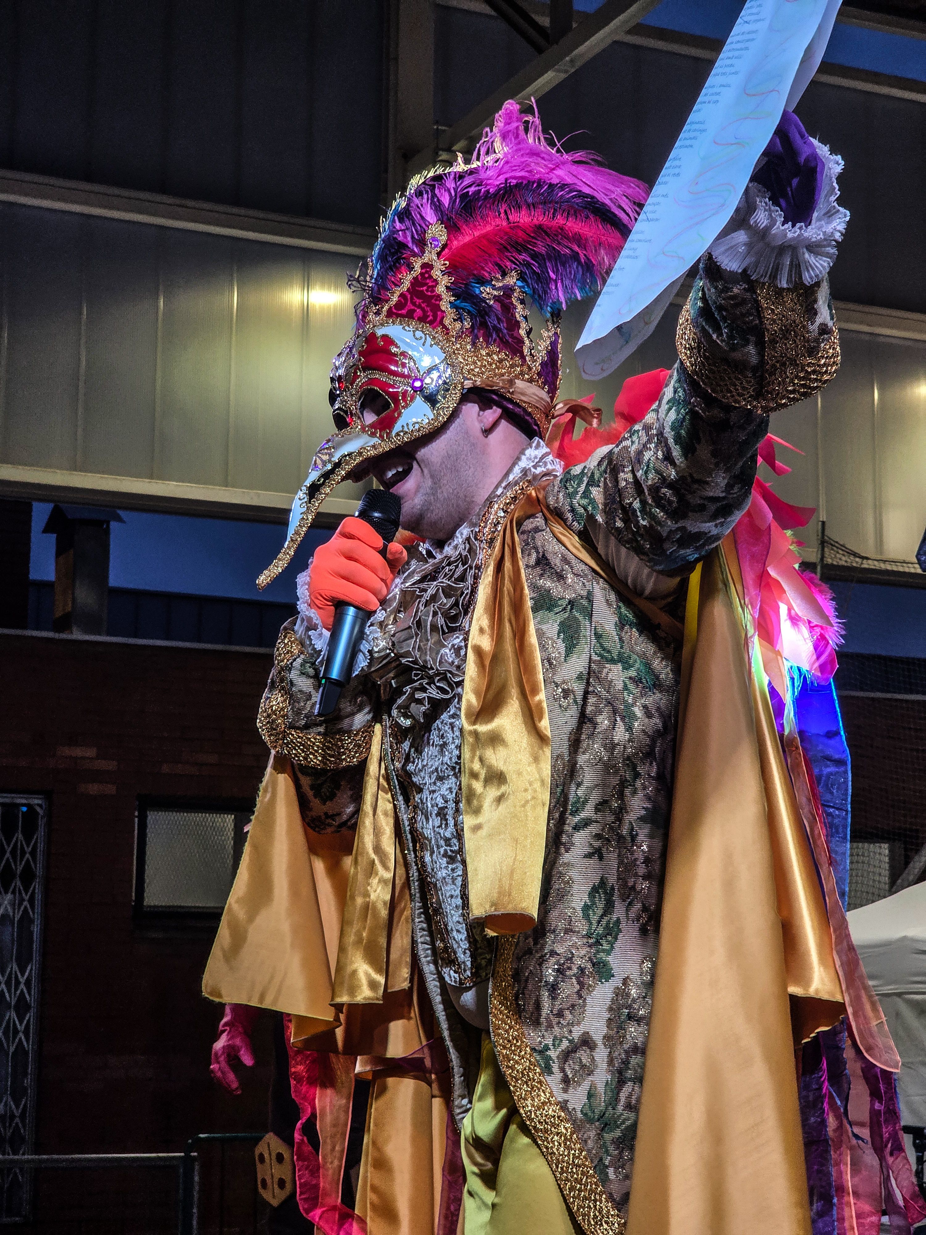 Rebuda del Rei Carnestoltes a Can Xarau. FOTO Marc Mata  (26)