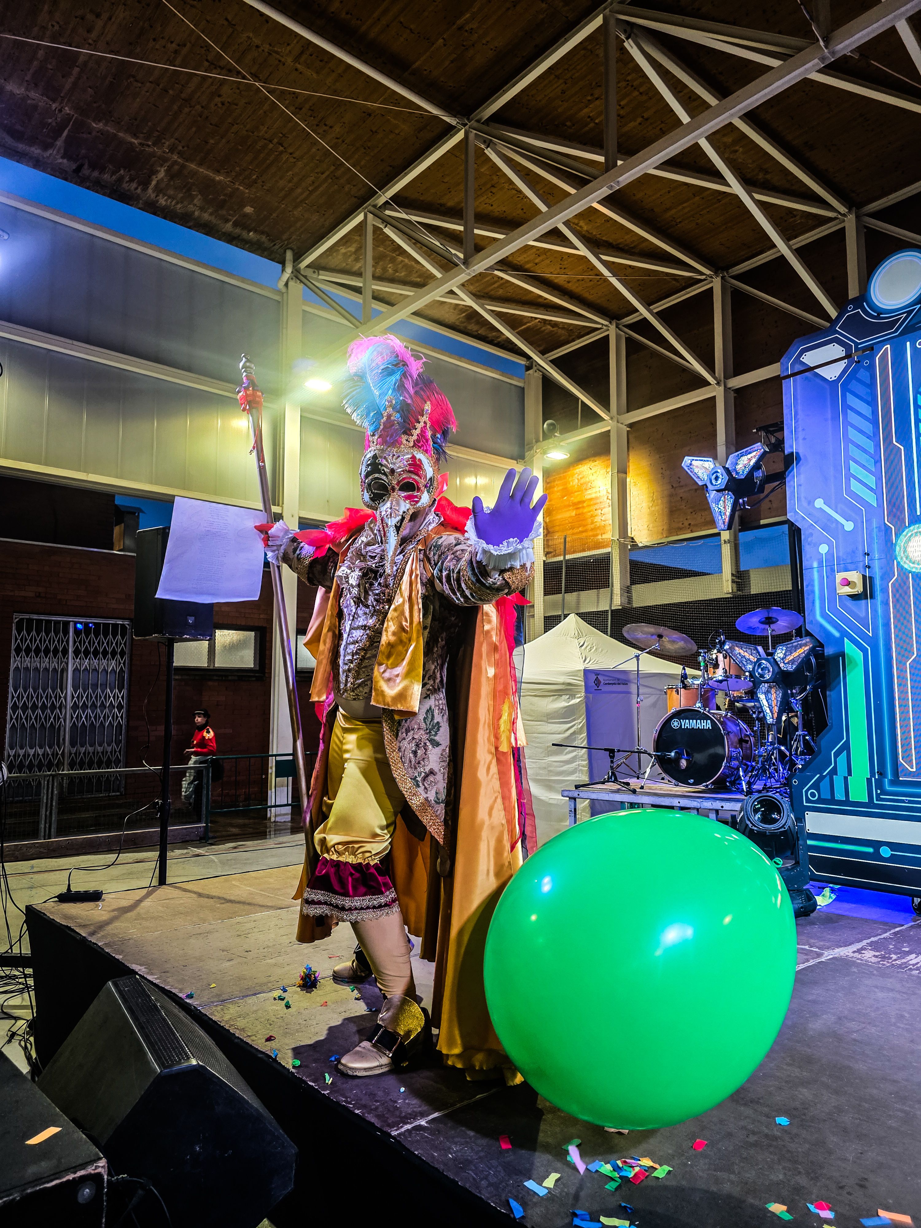 Rebuda del Rei Carnestoltes a Can Xarau. FOTO Marc Mata  (27)