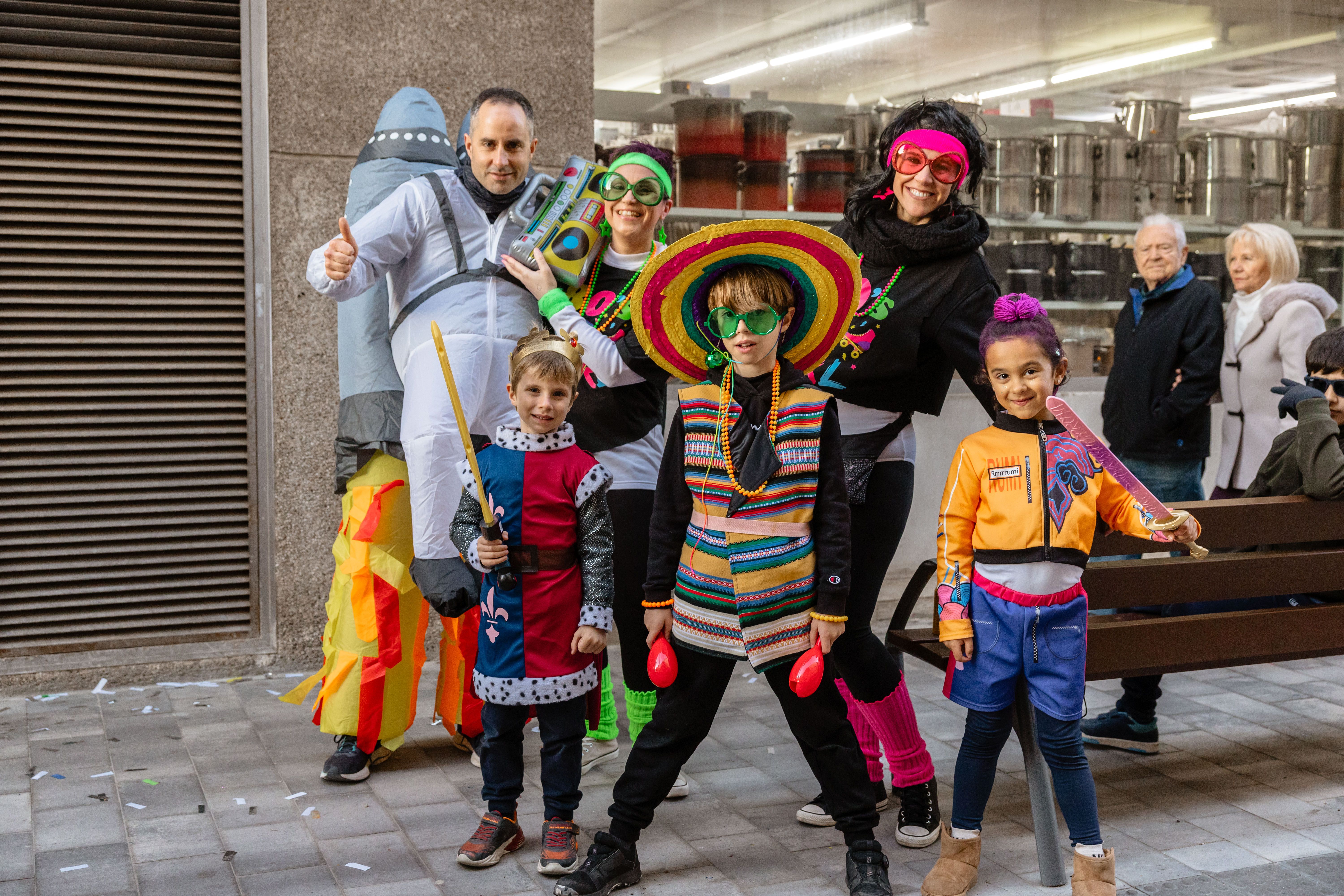 Les famílies també s'han disfressat. Foto: Arnau padilla