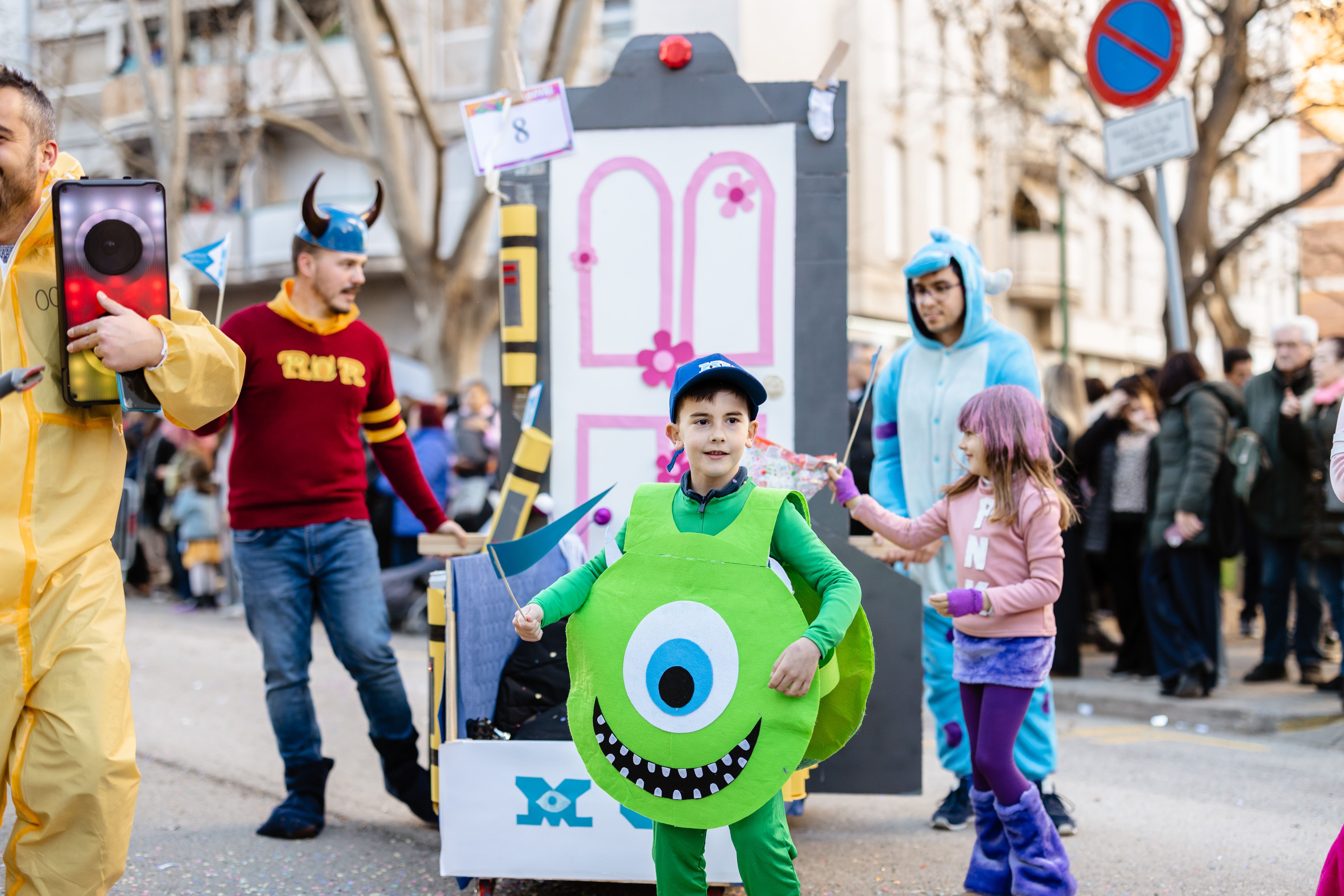 Les famílies també s'han disfressat. Foto: Arnau padilla
