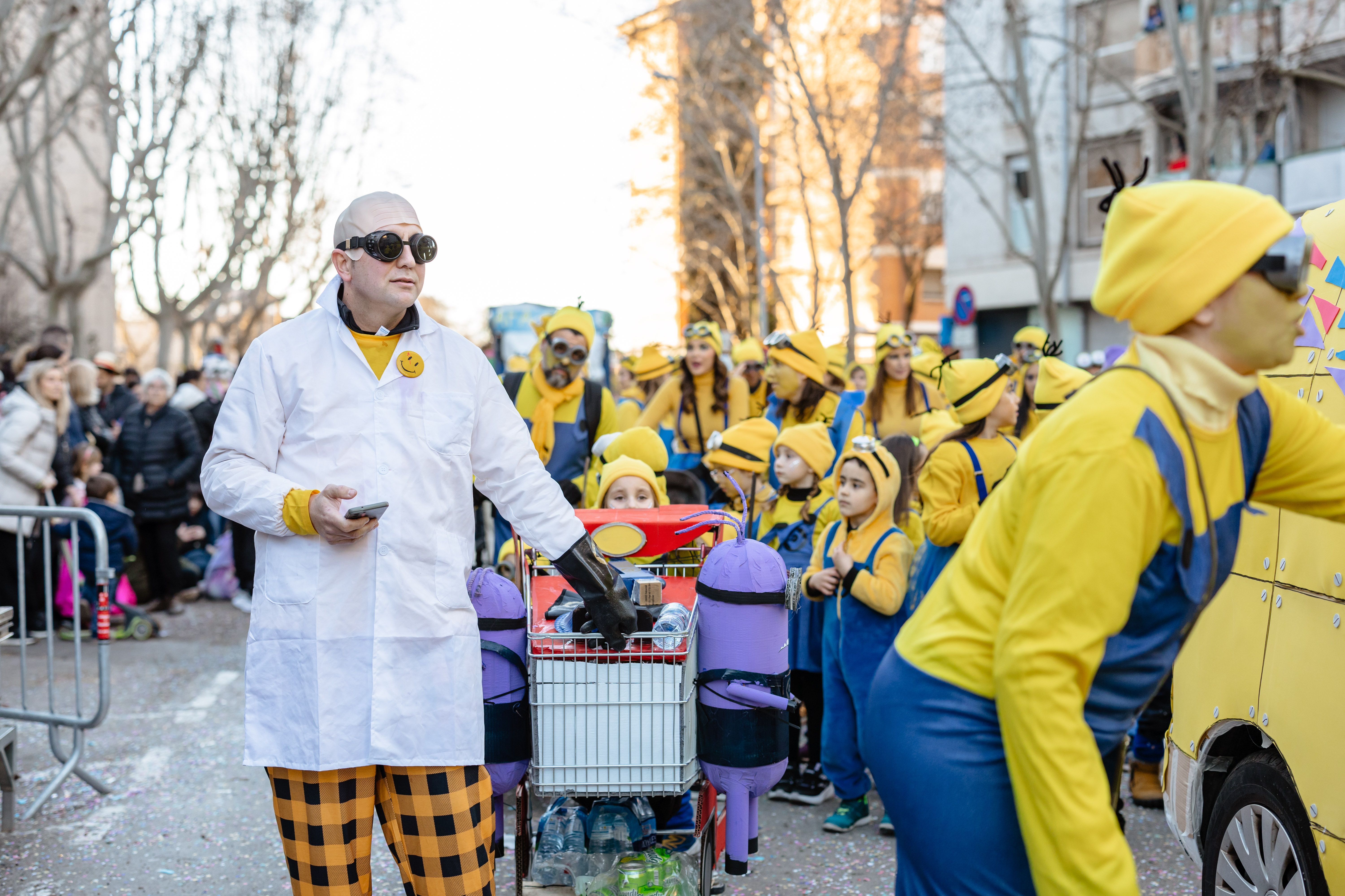 L'Escola Montserrat eren els Minions. Foto: Arnau Padilla