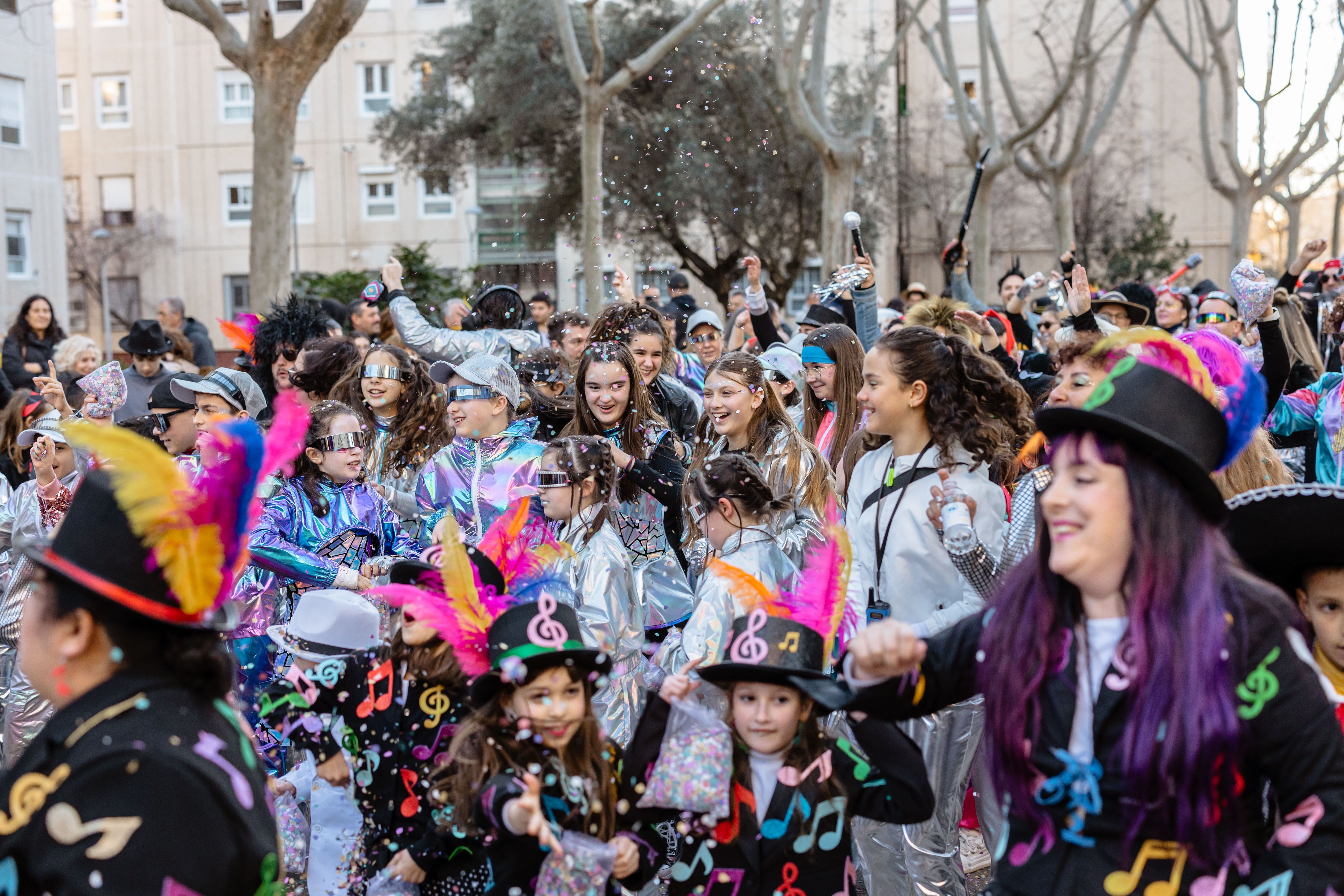Cerdanyola rep el carnaval amb ganes. Foto: Arnau padilla