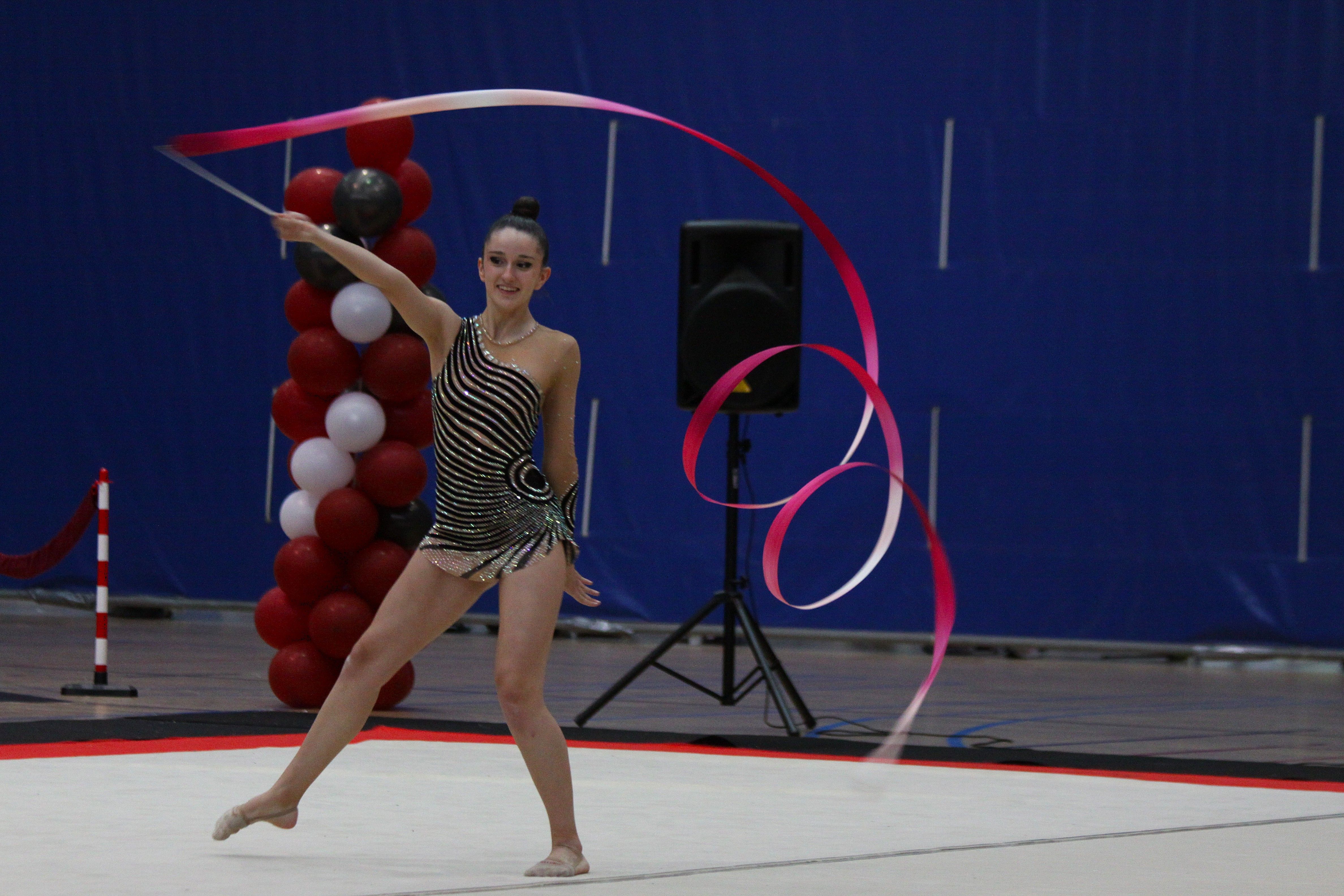 Naiara Rubio, del CGRC, durant la seva actuació. Foto: Laia Jubany