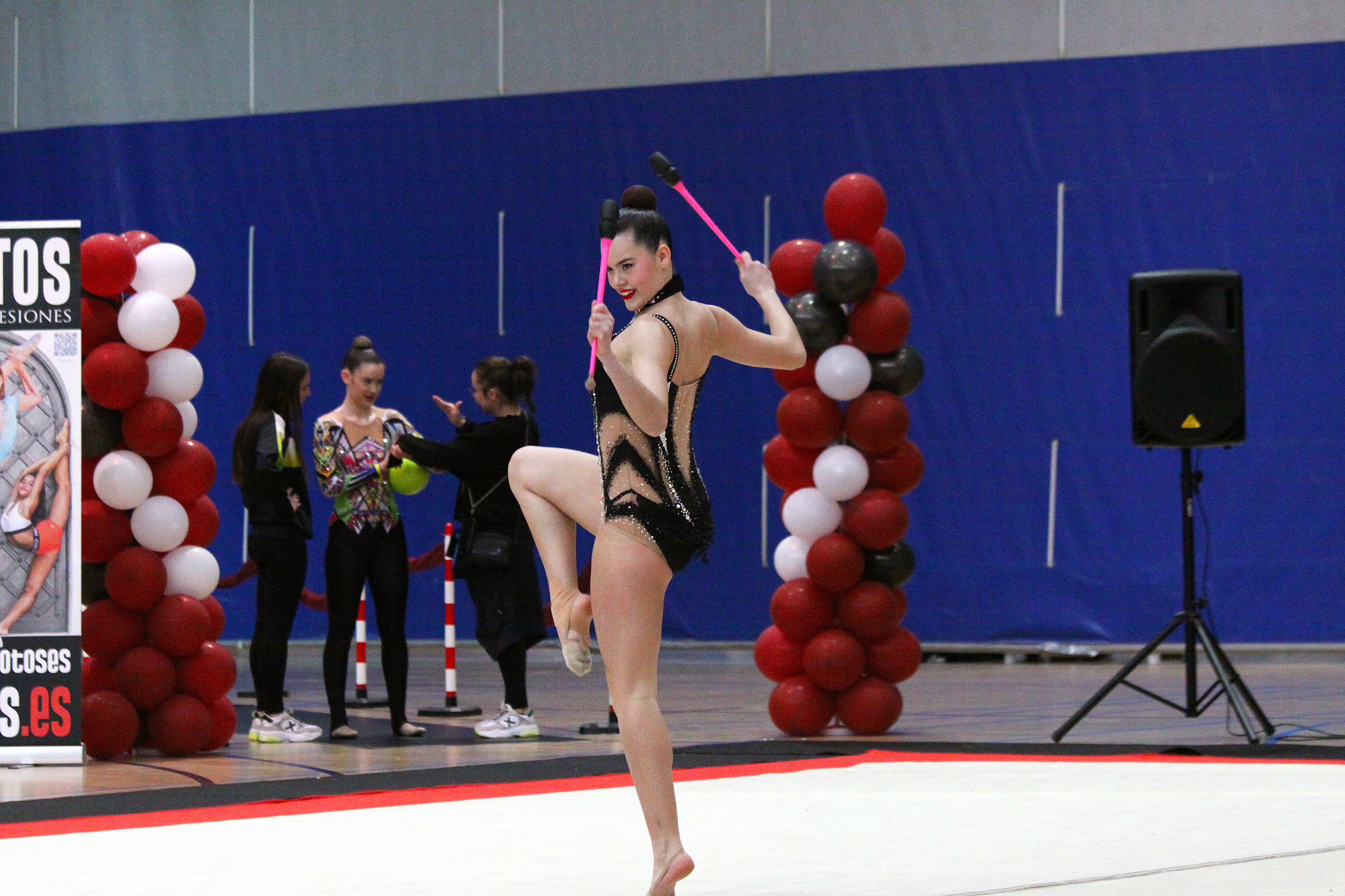 Iris Castillo, del CGRC, durant la seva actuació. Foto: Laia Jubany