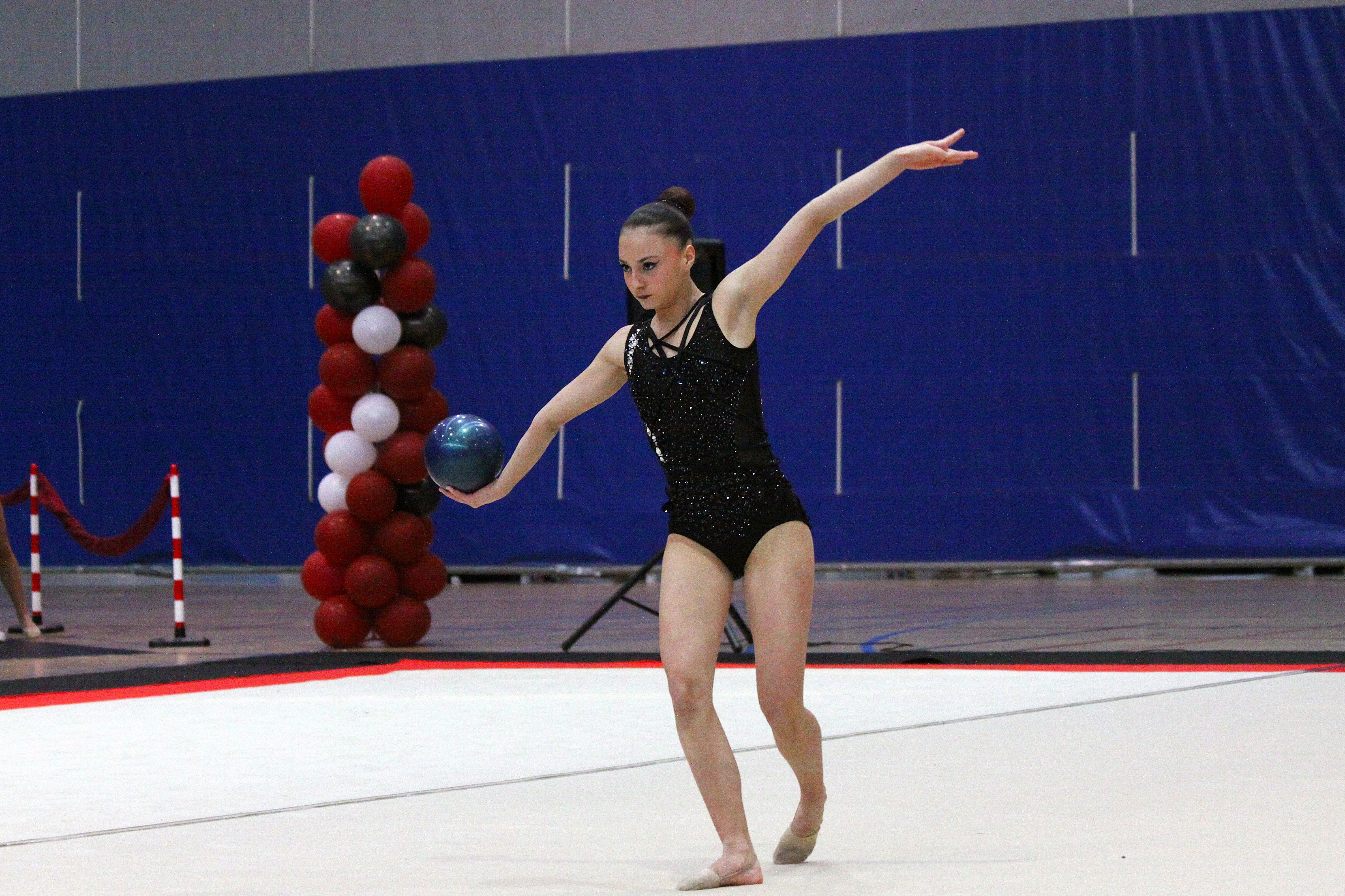 Tatiana Arias, del CGRC, durant la seva actuació. Foto: Laia Jubany