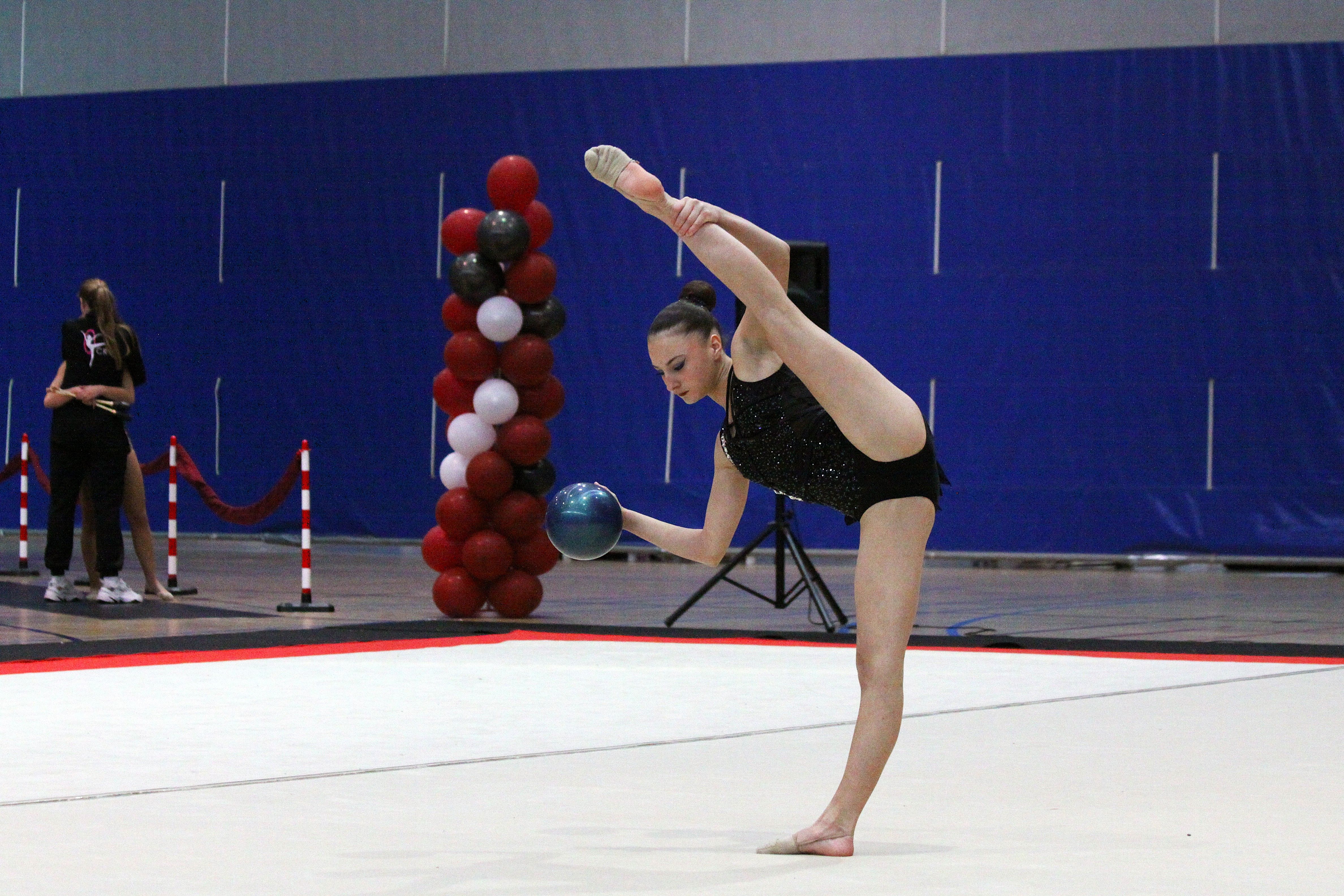 Tatiana Arias, del CGRC, durant la seva actuació. Foto: Laia Jubany