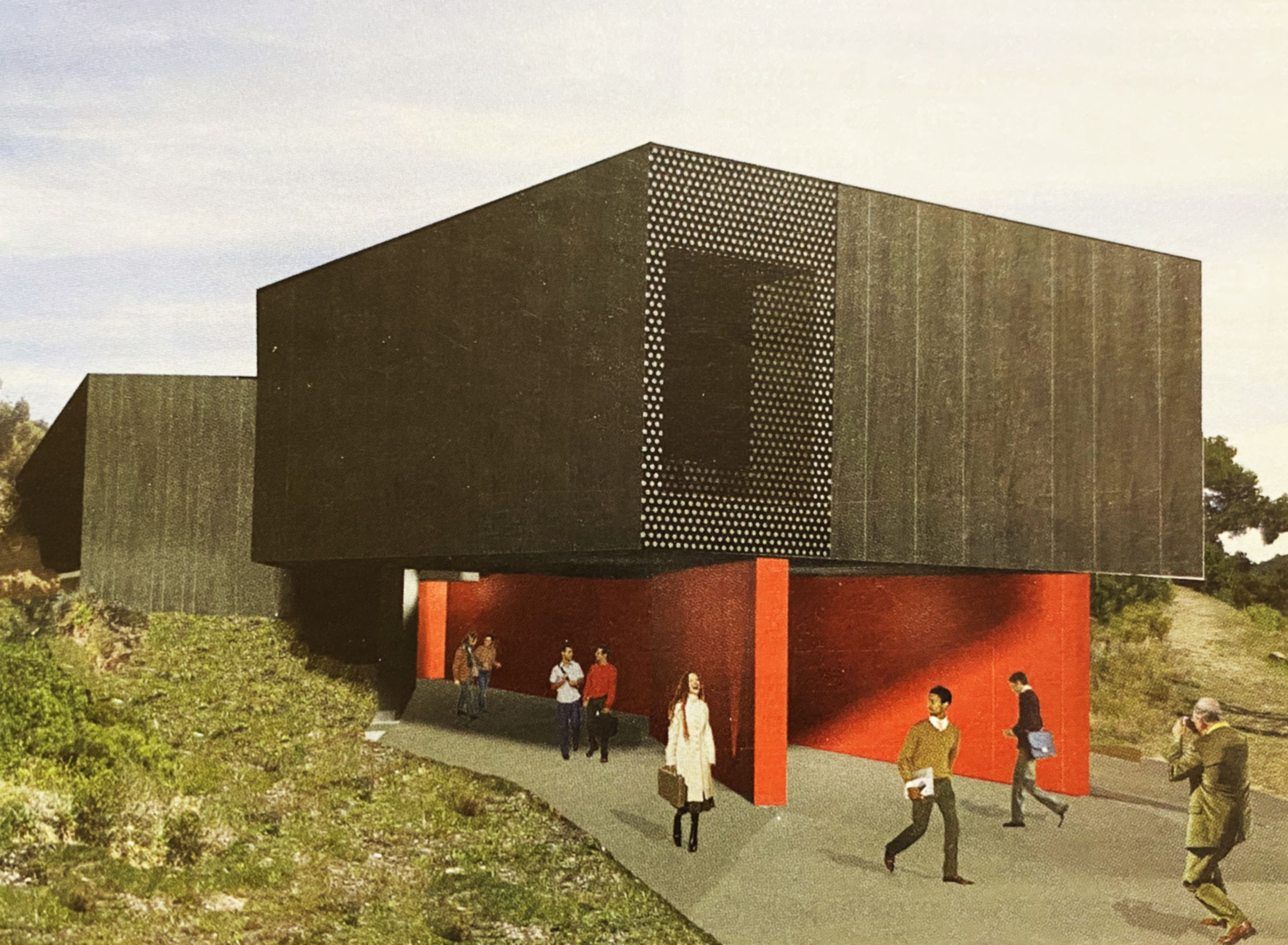 Imatge virtual del Museu i Poblat ibèric de Ca n'Oliver, en construcció, ara fa vint anys.  FOTO: Publicada el 2006 al Cerdanyola al dia