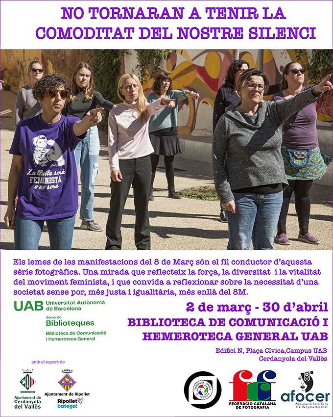 Cartell de l'exposició. Foto AFOCER